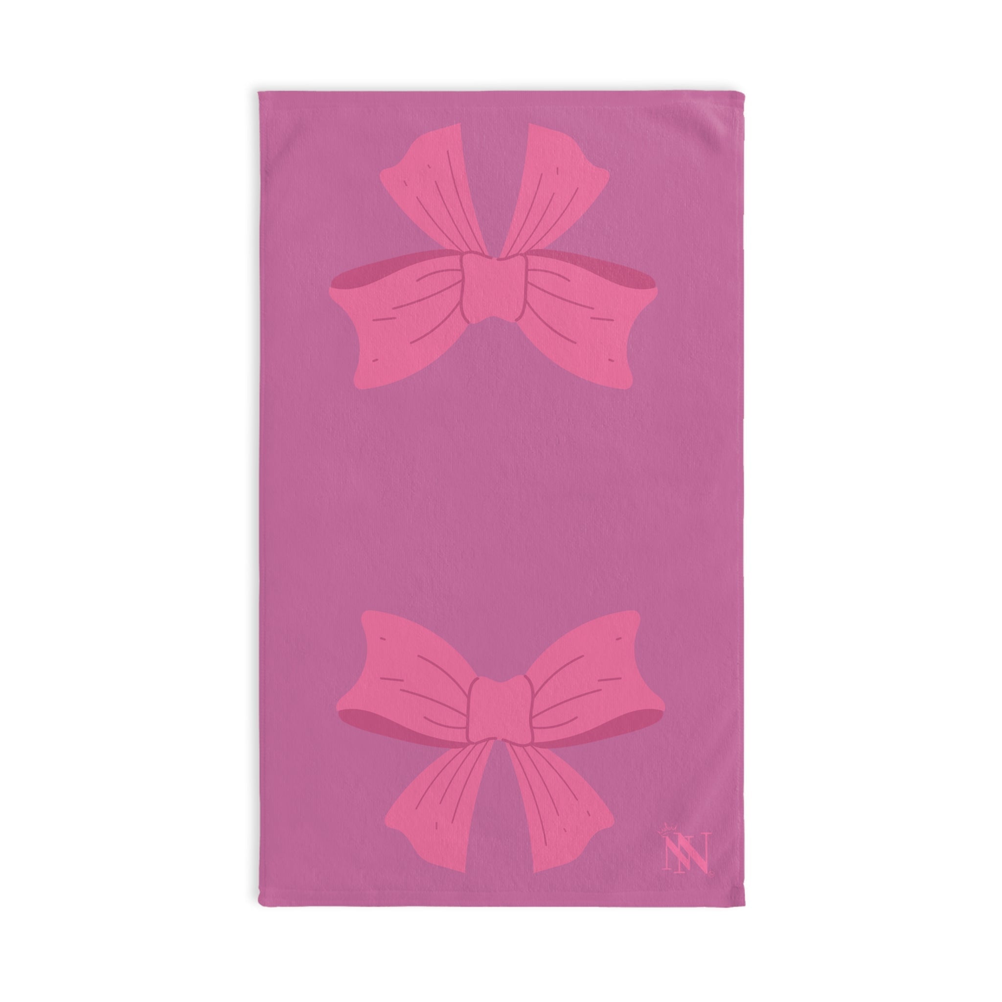 Pink Bow Shareable Soft Pink | Mix & Match Original Fun-Flirty Lovers’ Towels