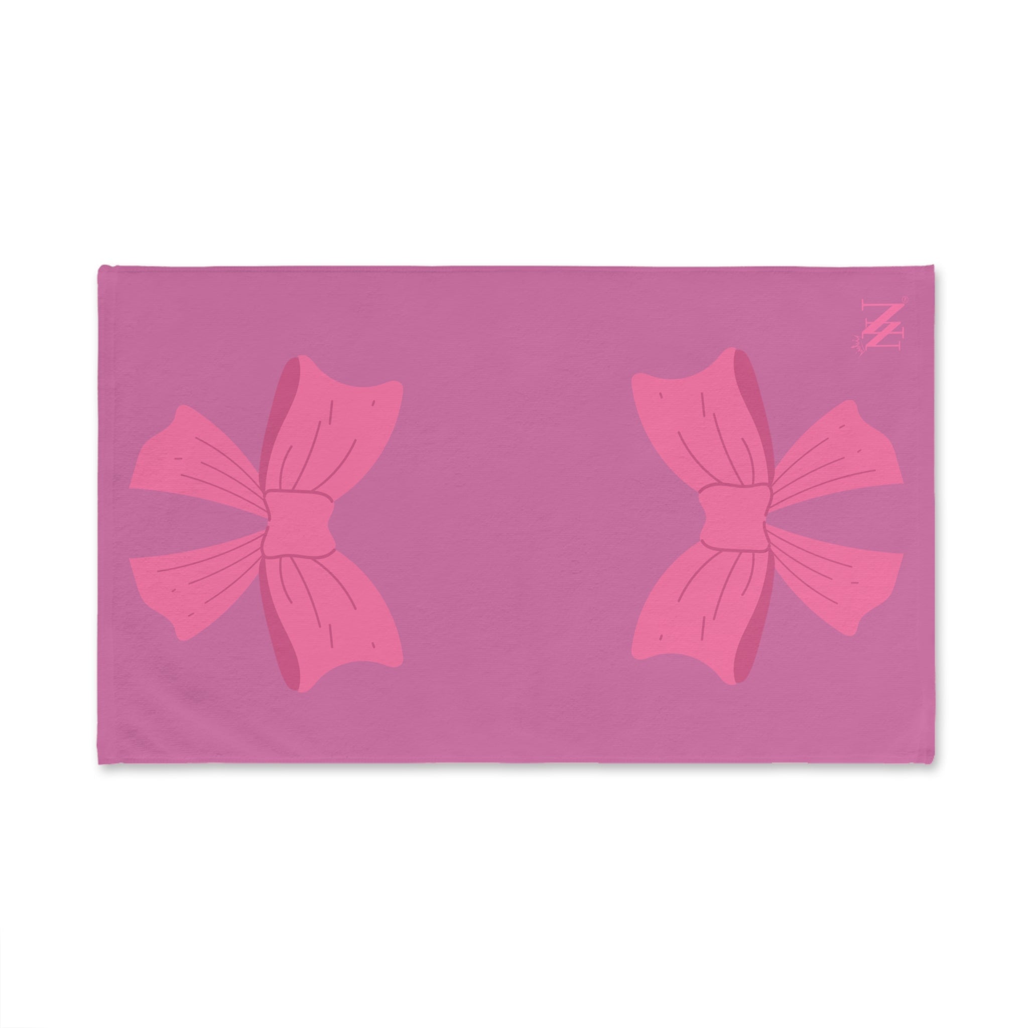 Pink Bow Shareable Soft Pink | Mix & Match Original Fun-Flirty Lovers’ Towels
