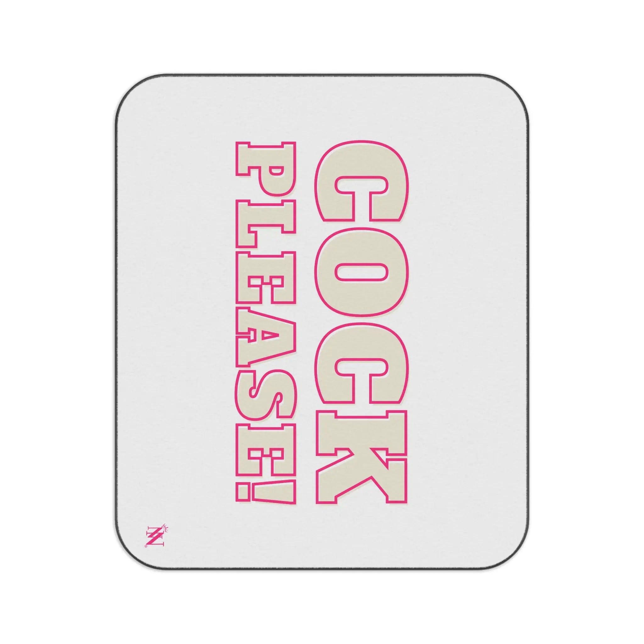 Pink Cock Please! | Mix Match Fun-Flirty Lovers’ Water-Resistant Blankets