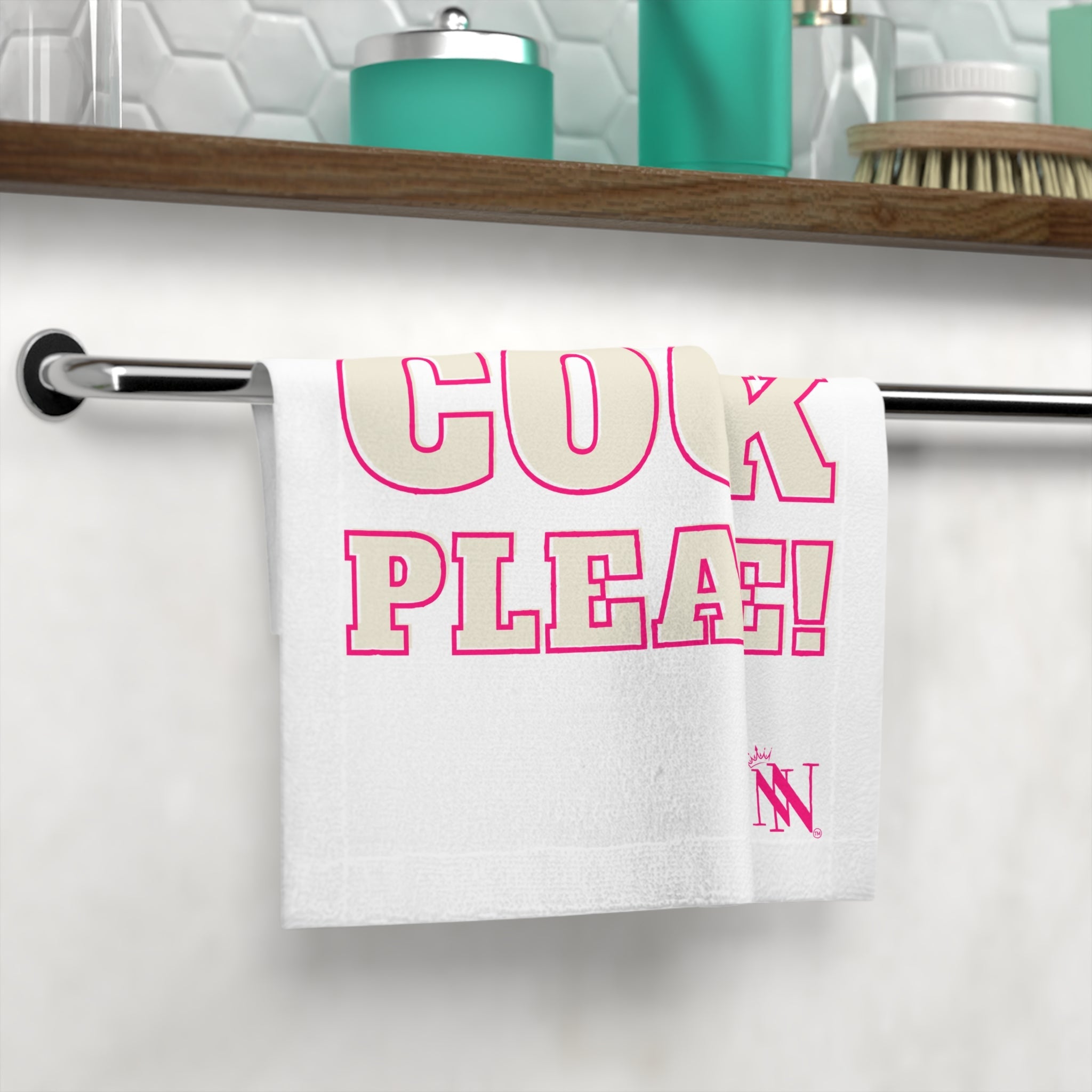 Pink Cock Please! | Mix & Match Lilsâ Fun-Flirty Loversâ Towels