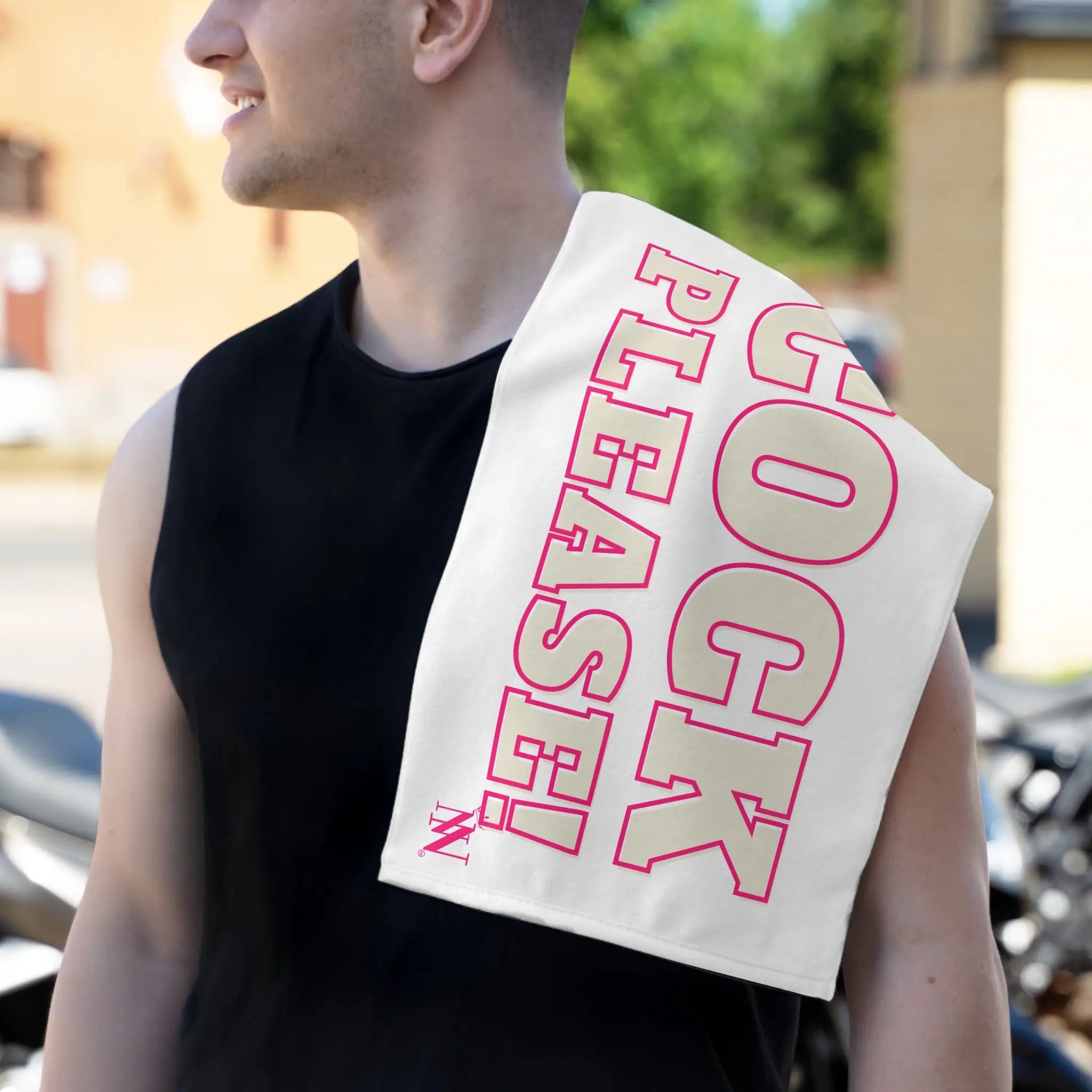 Pink Cock Please! | Mix & Match Soft Fun-Flirty Lovers’ Towels