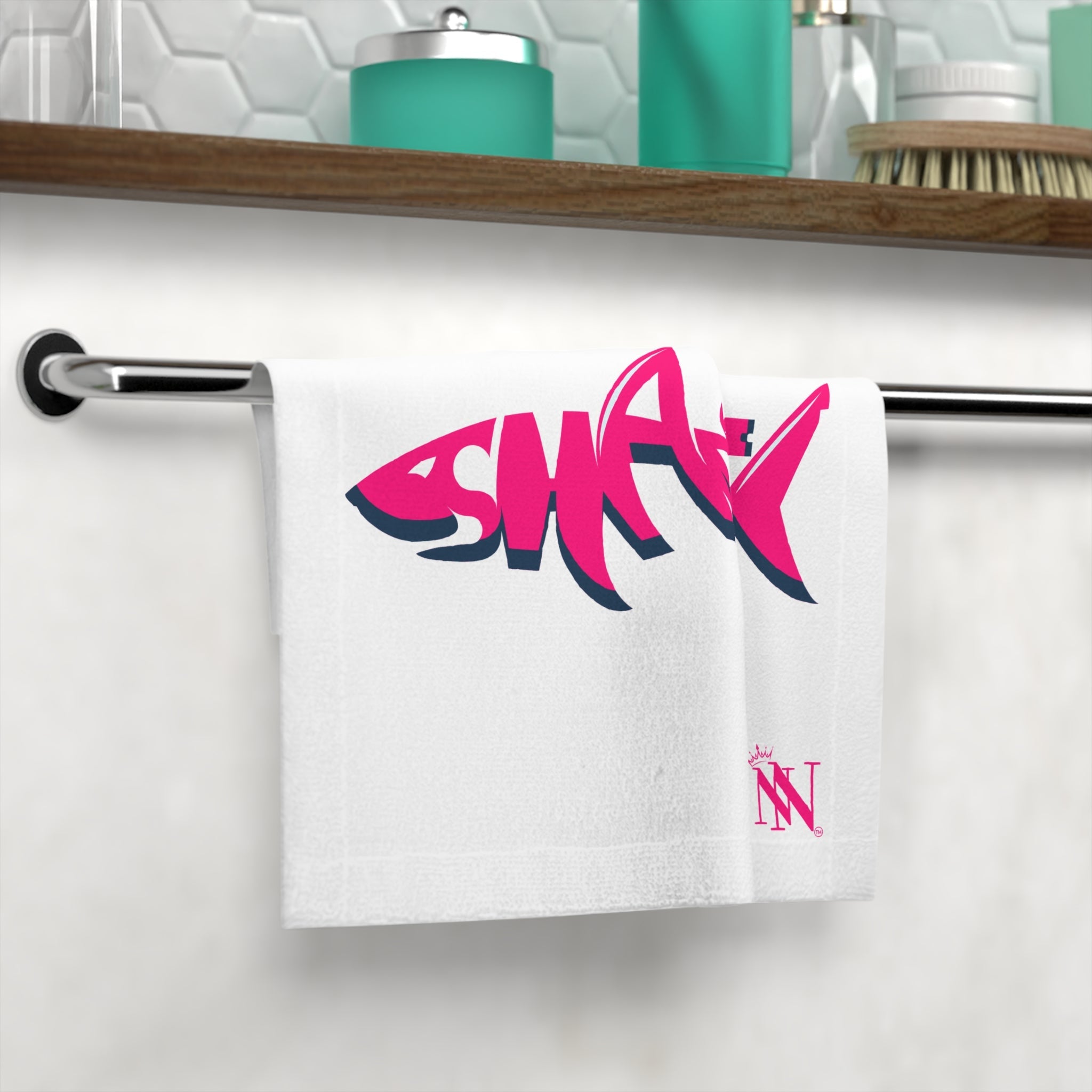Pink Cum Shark | Mix & Match Lils’ Fun-Flirty Lovers’ Towels