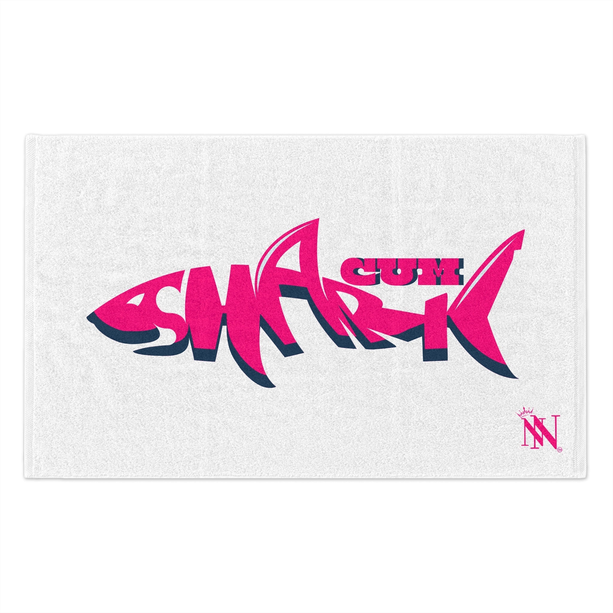 Pink Cum Shark | Mix & Match Soft Fun-Flirty Lovers’ Towels