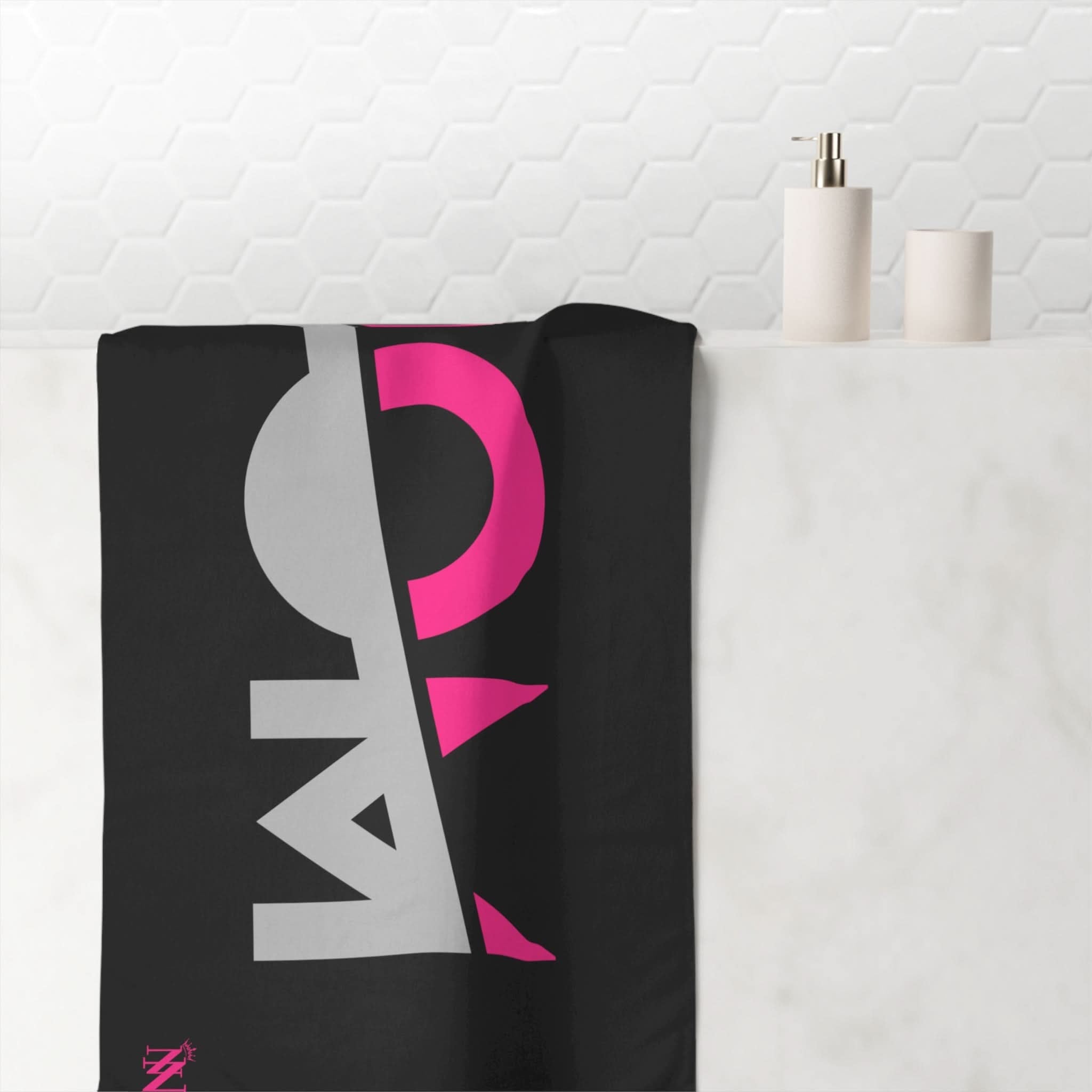 Pink Dom | Mix & Match Naughty XL Fun-Flirty Lovers’ Towels