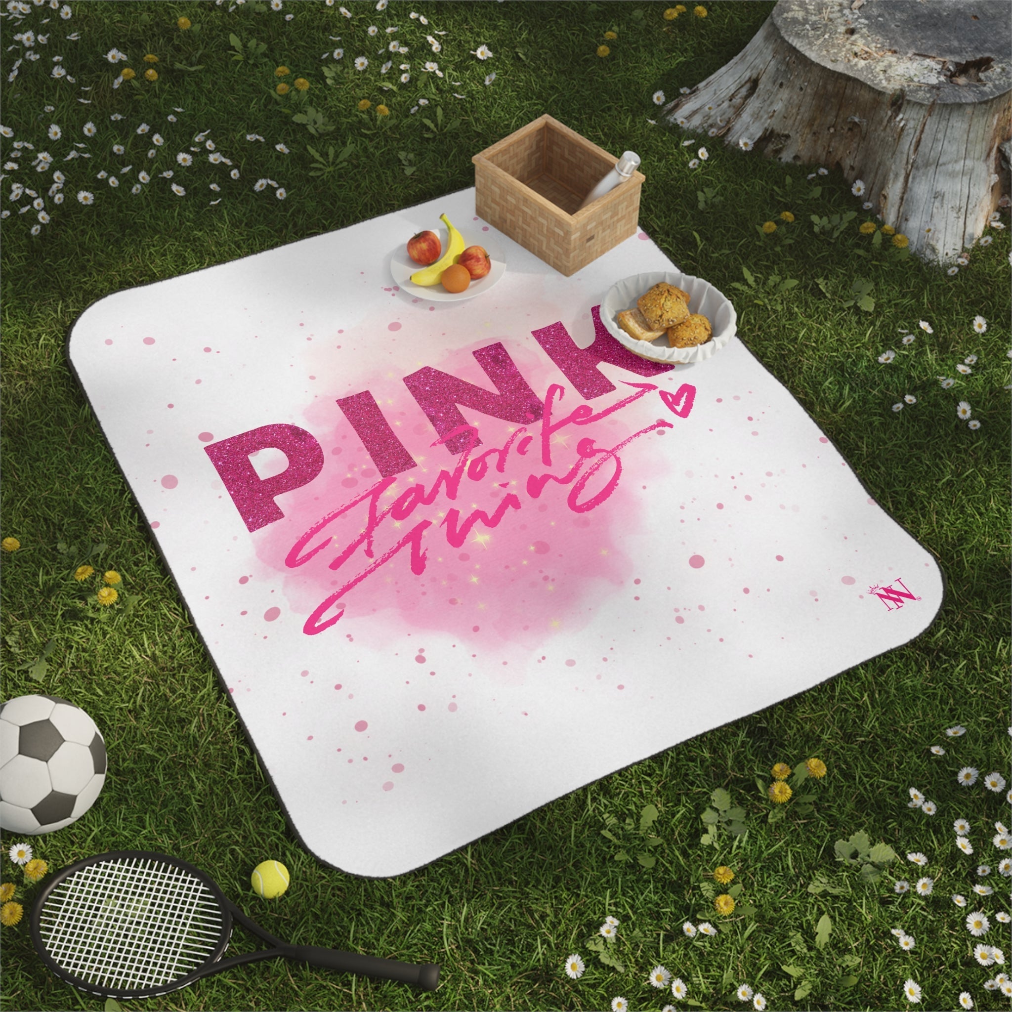 Pink Favorite Thing | Mix Match Fun-Flirty Lovers’ Water-Resistant Blankets