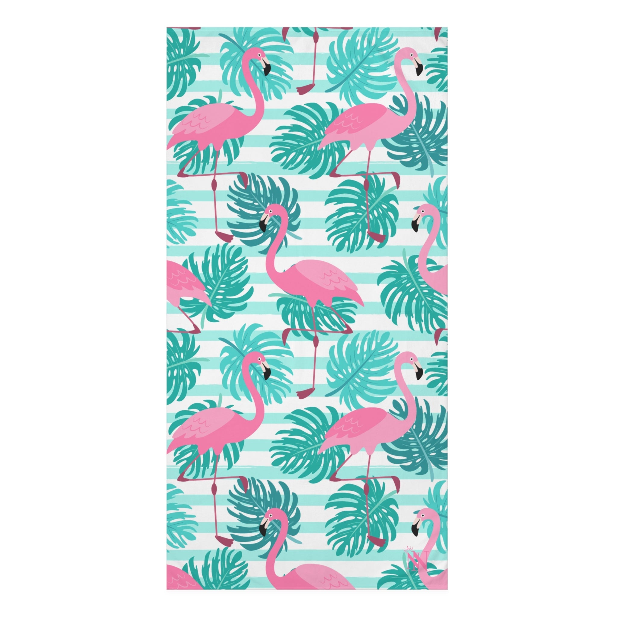 Pink Flamingo Hawaiian Shirt | Mix & Match XL Fun-Flirty Lovers’ Towels