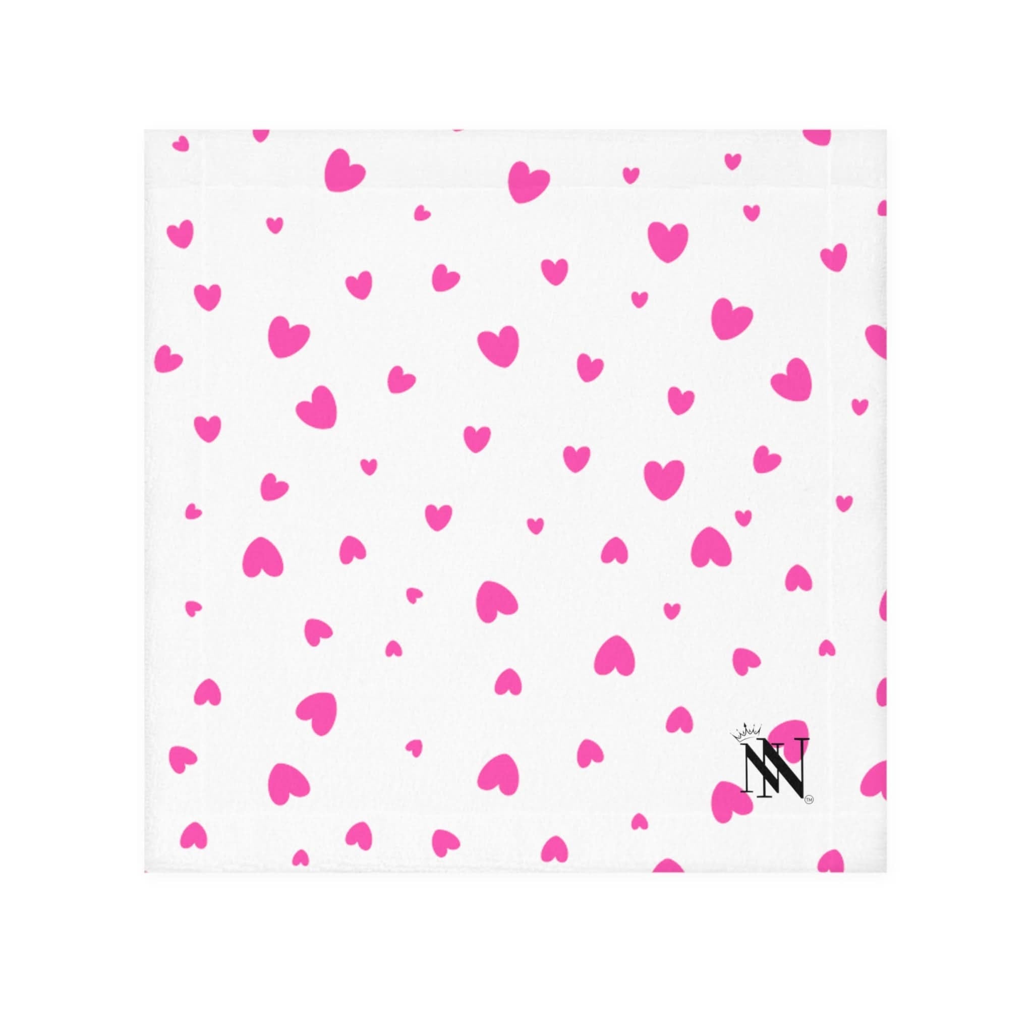 Pink Hearts | Mix & Match Lils’ Fun-Flirty Lovers’ Towels