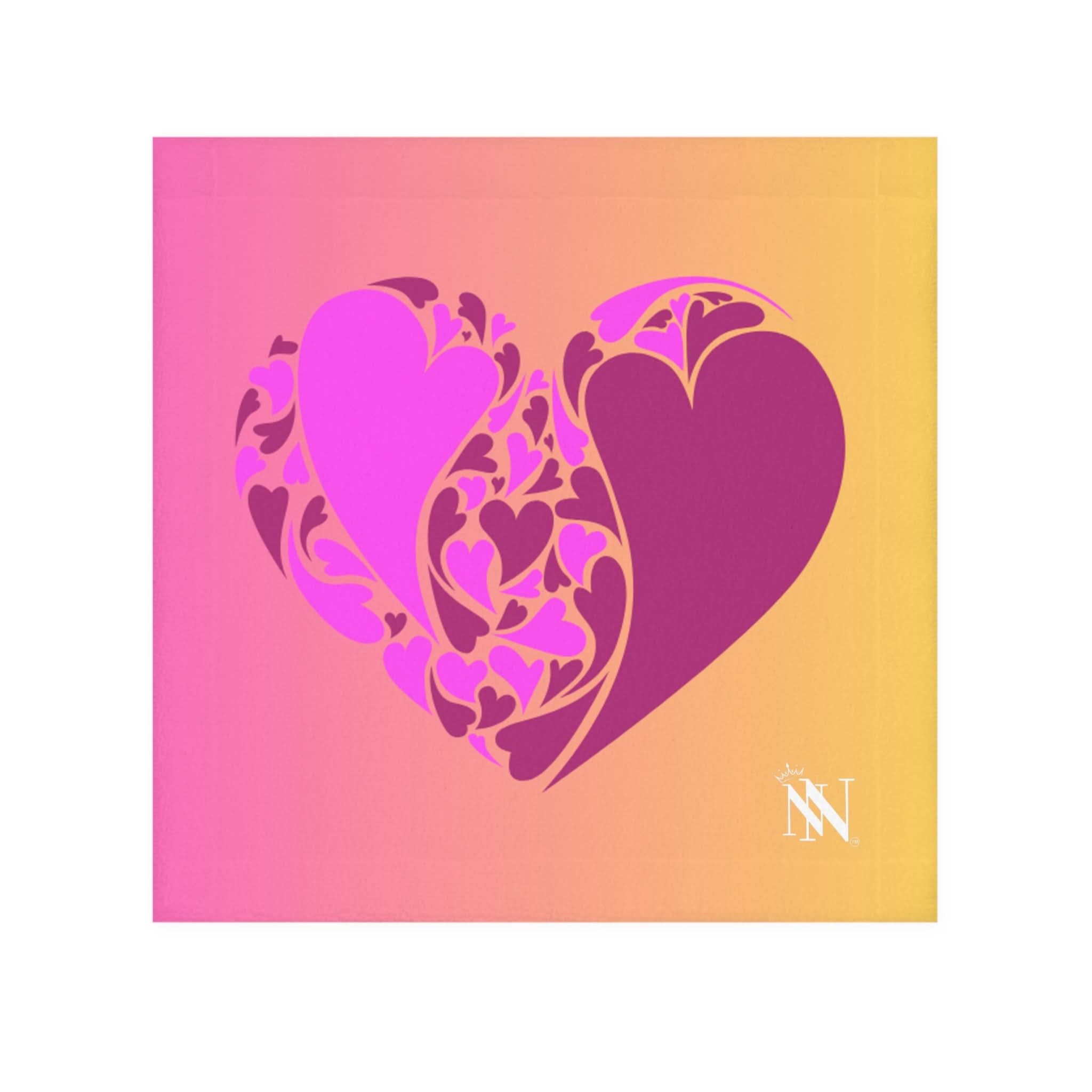 Pink Ombre Heart | Mix & Match Lils’ Fun-Flirty Lovers’ Towels