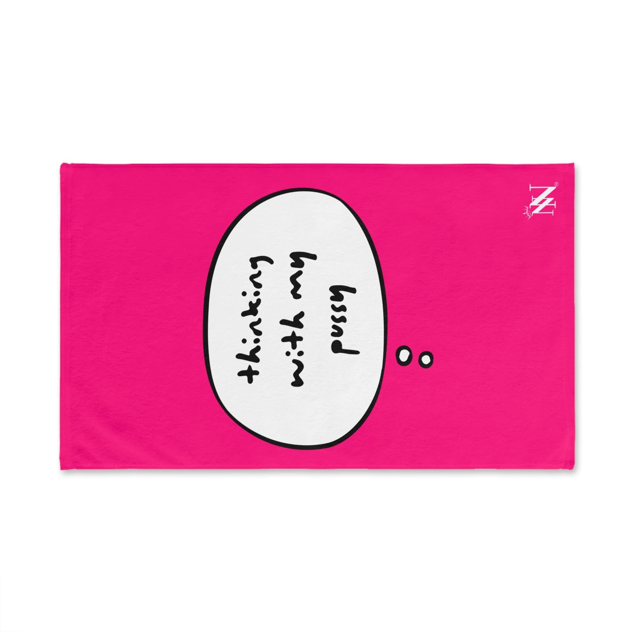 Pink Thinking With My Pussy | Mix & Match Original Fun-Flirty Lovers’ Towels