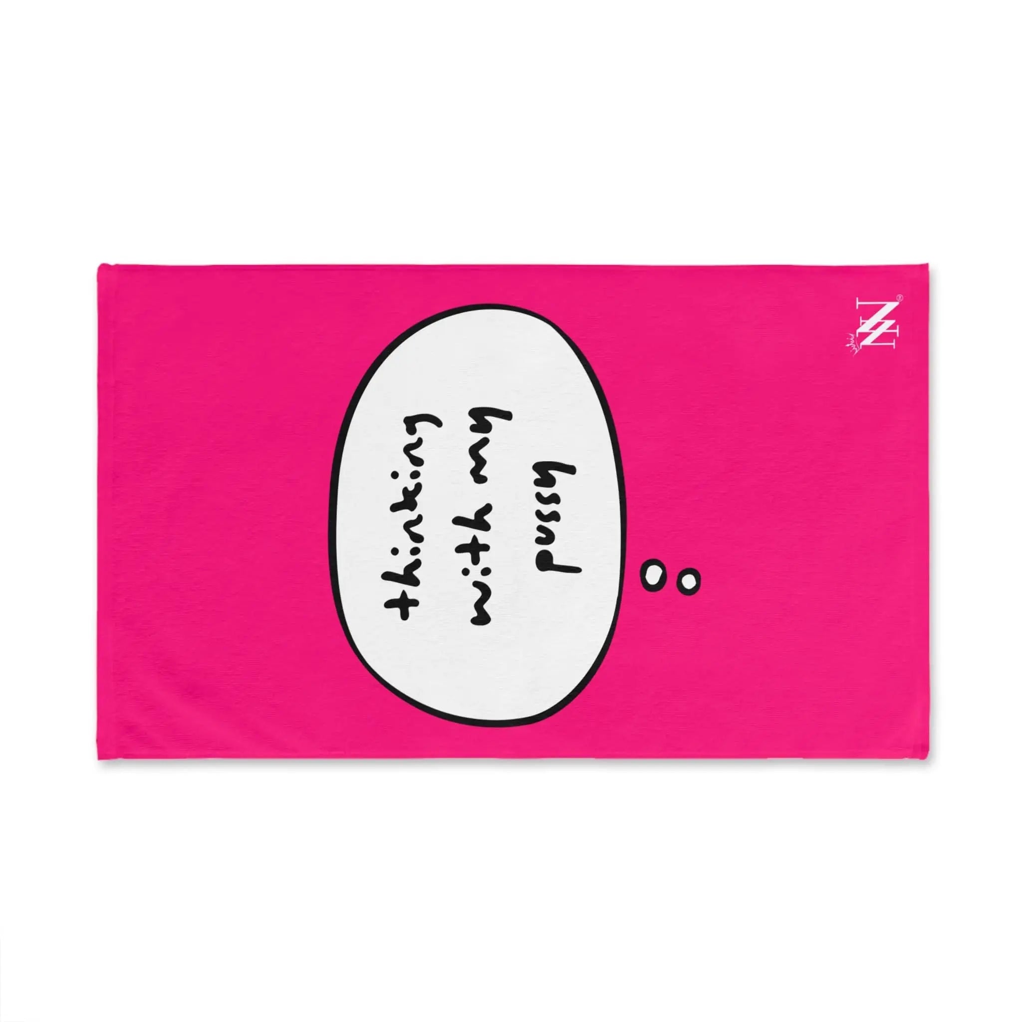 Pink Thinking With My Pussy | Mix & Match Original Fun-Flirty Lovers’ Towels