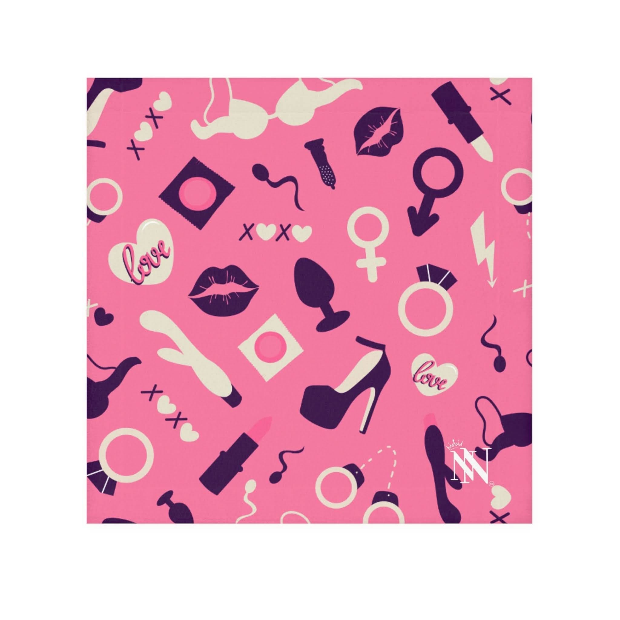 Pink Toy Love | Mix & Match Lilsâ Fun-Flirty Loversâ Towels