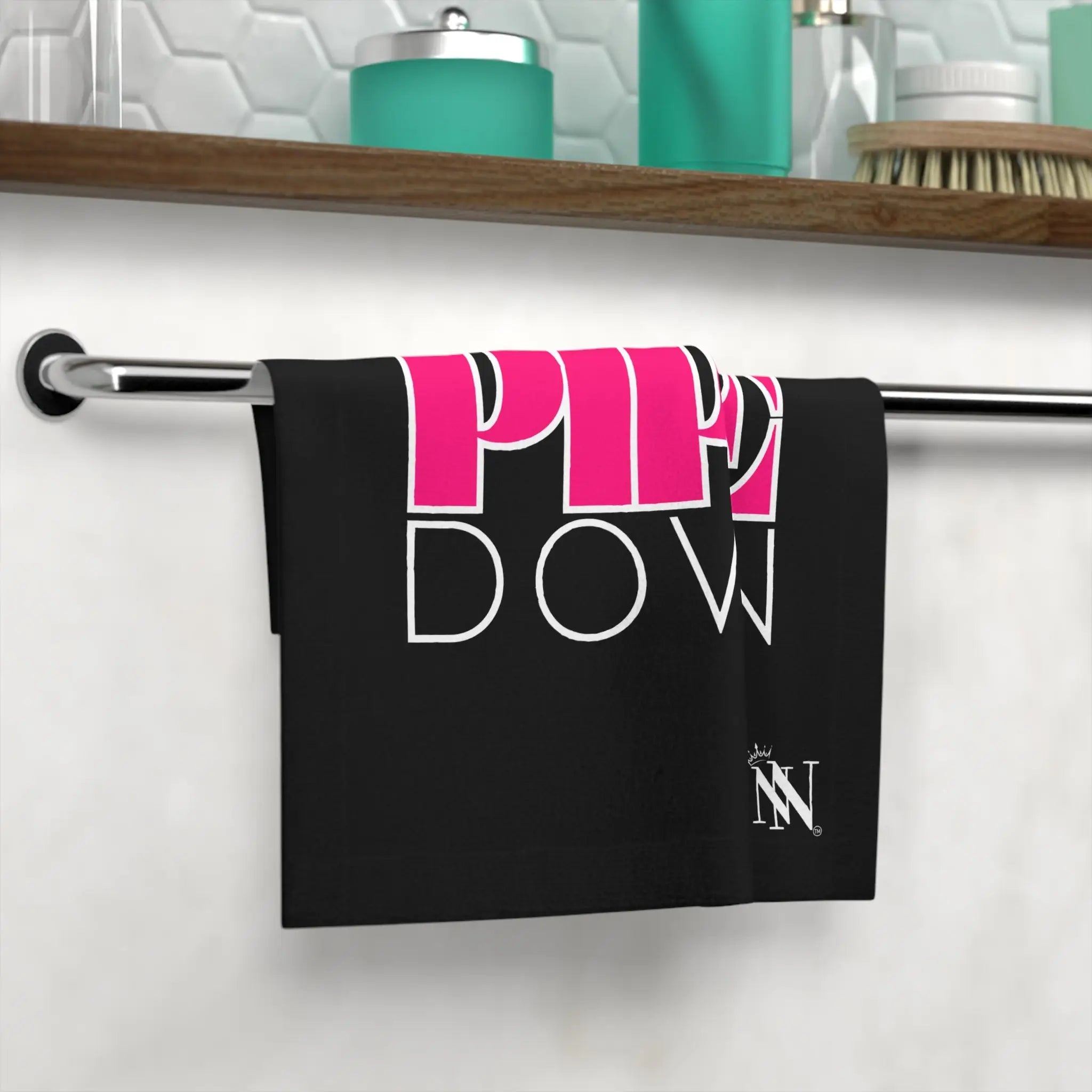 Pipe Down | Mix & Match Lils’ Fun-Flirty Lovers’ Towels