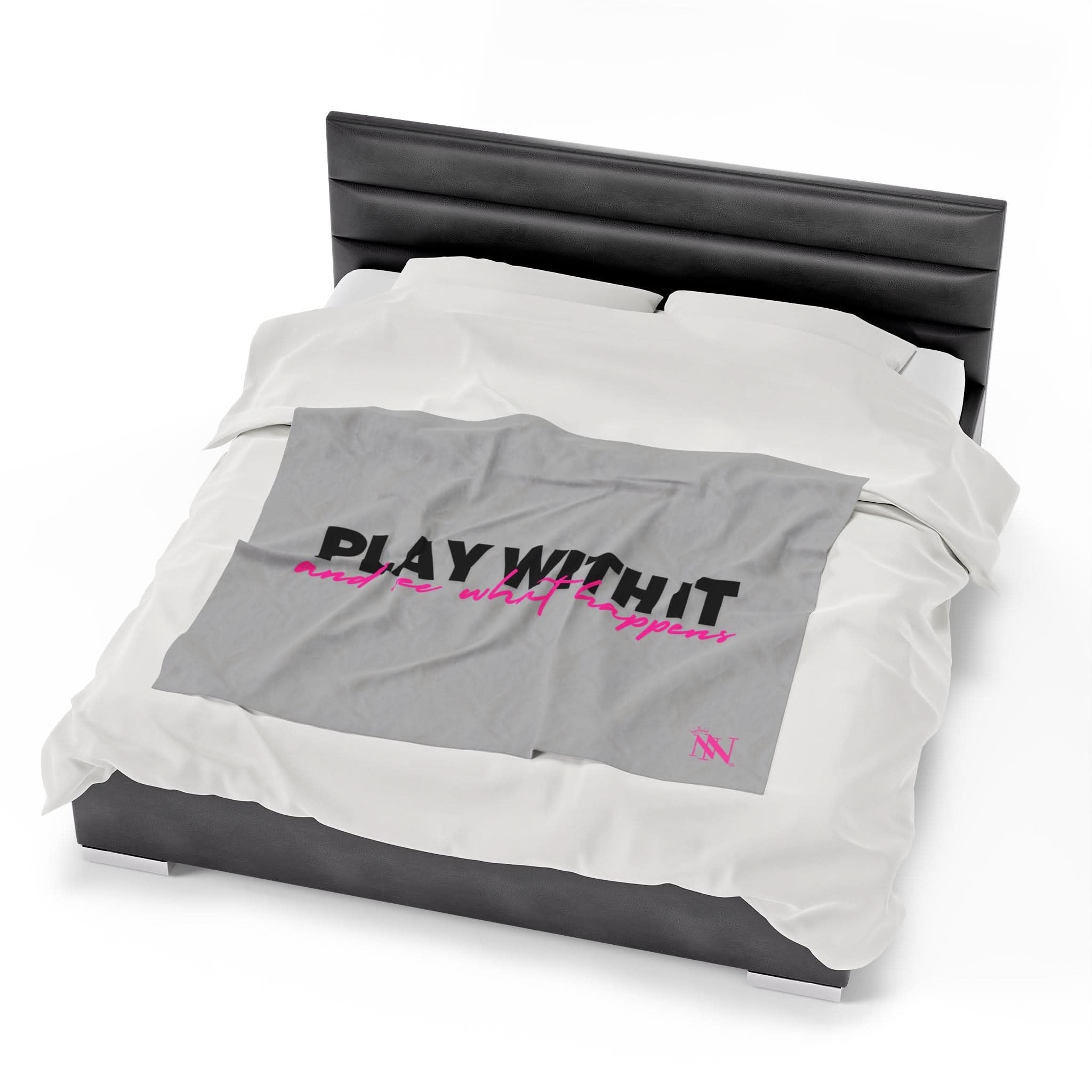 Play With It and See What Happens | Mix & Match Fun-Flirty Lovers’ Blankets