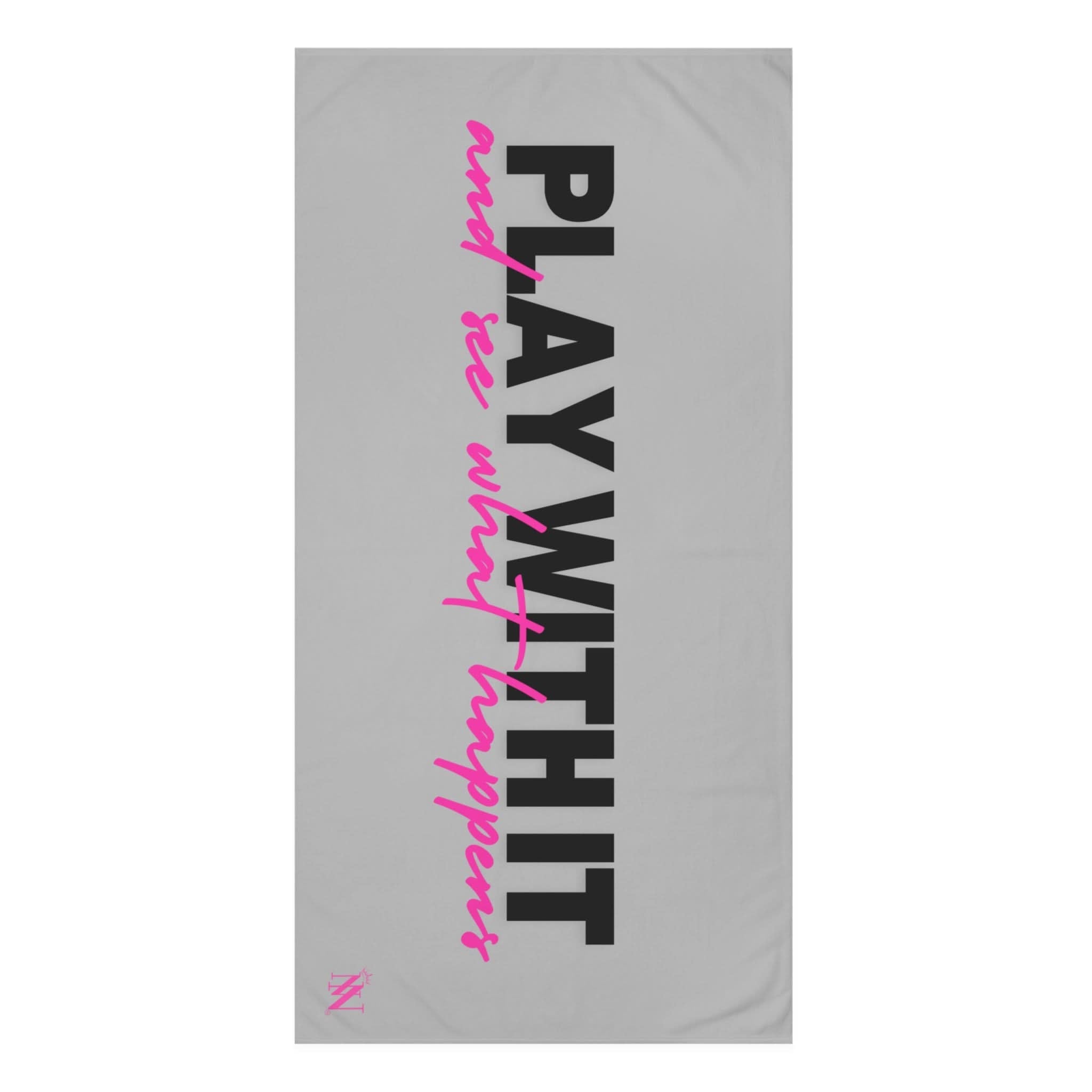 Play With It and See What Happens | Mix & Match Naughty XL Fun-Flirty Lovers’ Towels