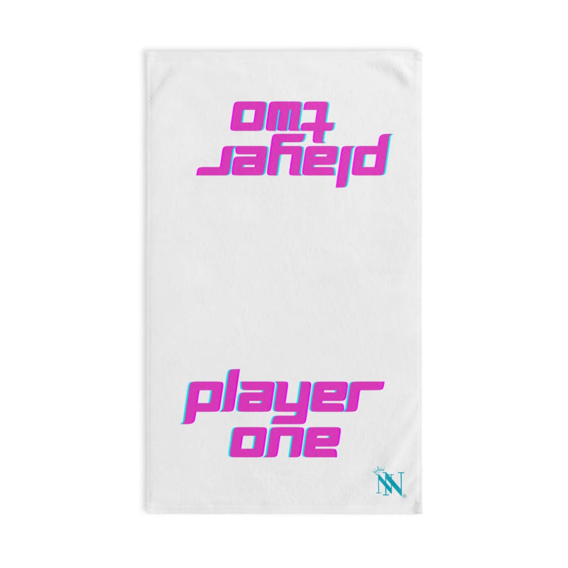Player #1 & Player #2 Shareable | Mix & Match Original Fun-Flirty Lovers’ Towels
