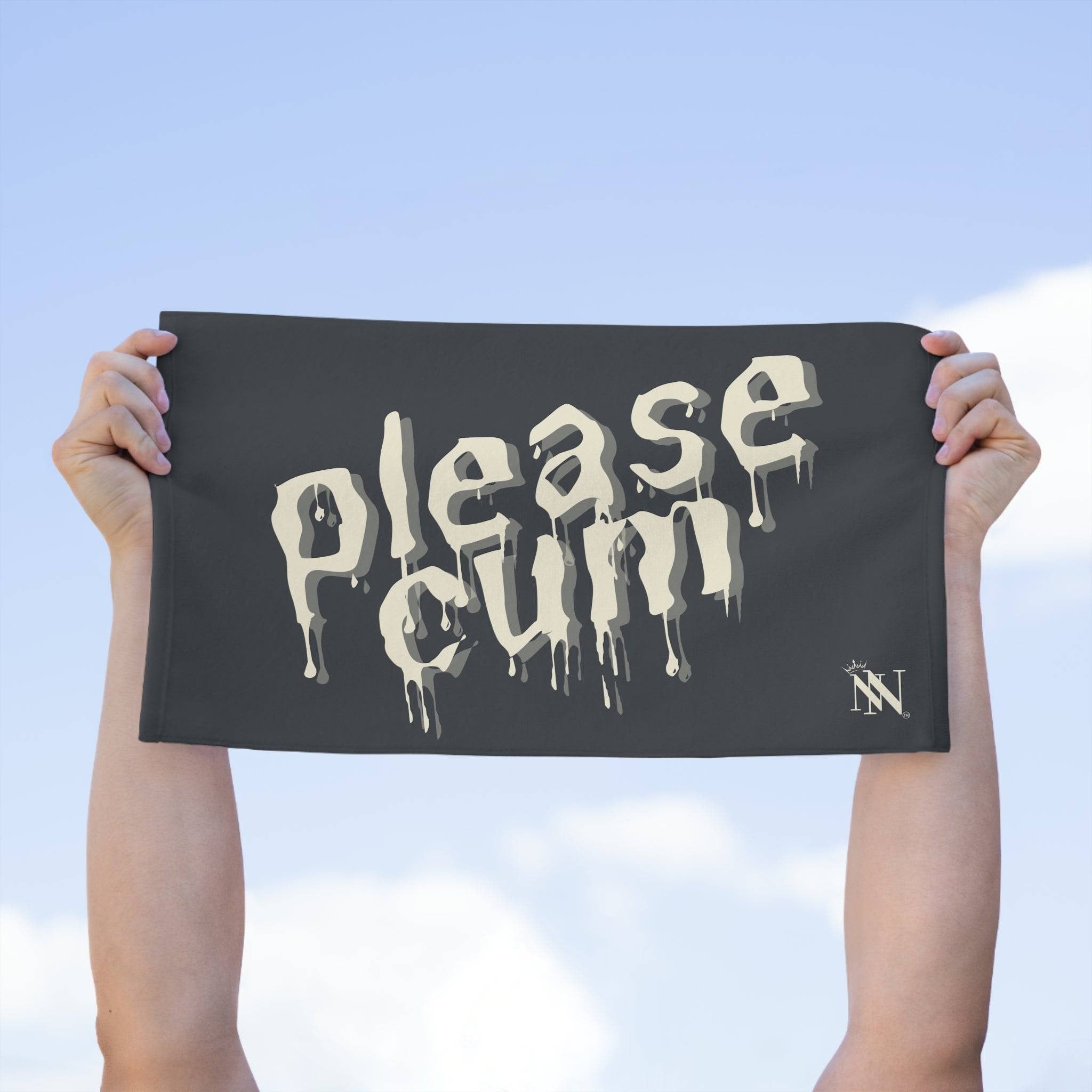 Please Cum | Mix & Match Soft Fun-Flirty Lovers’ Towels