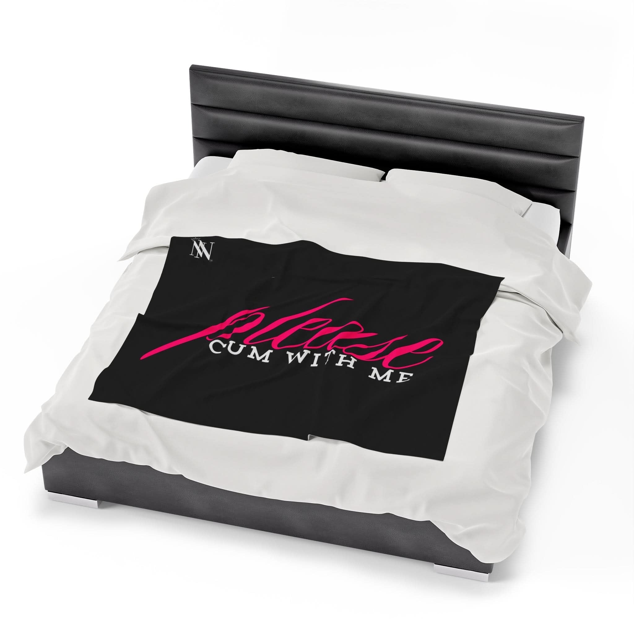Please Cum With Me | Mix & Match Fun-Flirty Loversā Blankets