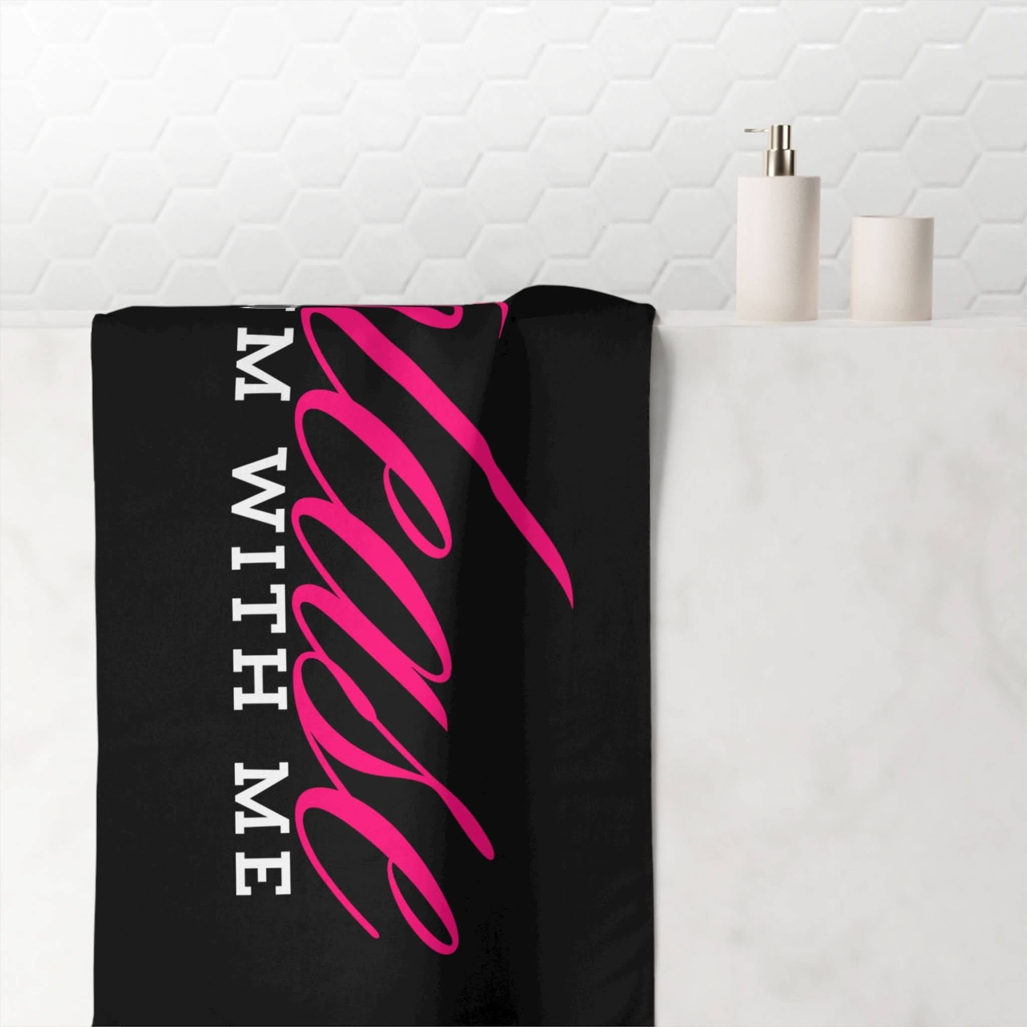 Please Cum With Me | Mix & Match Naughty XL Fun-Flirty Lovers’ Towels