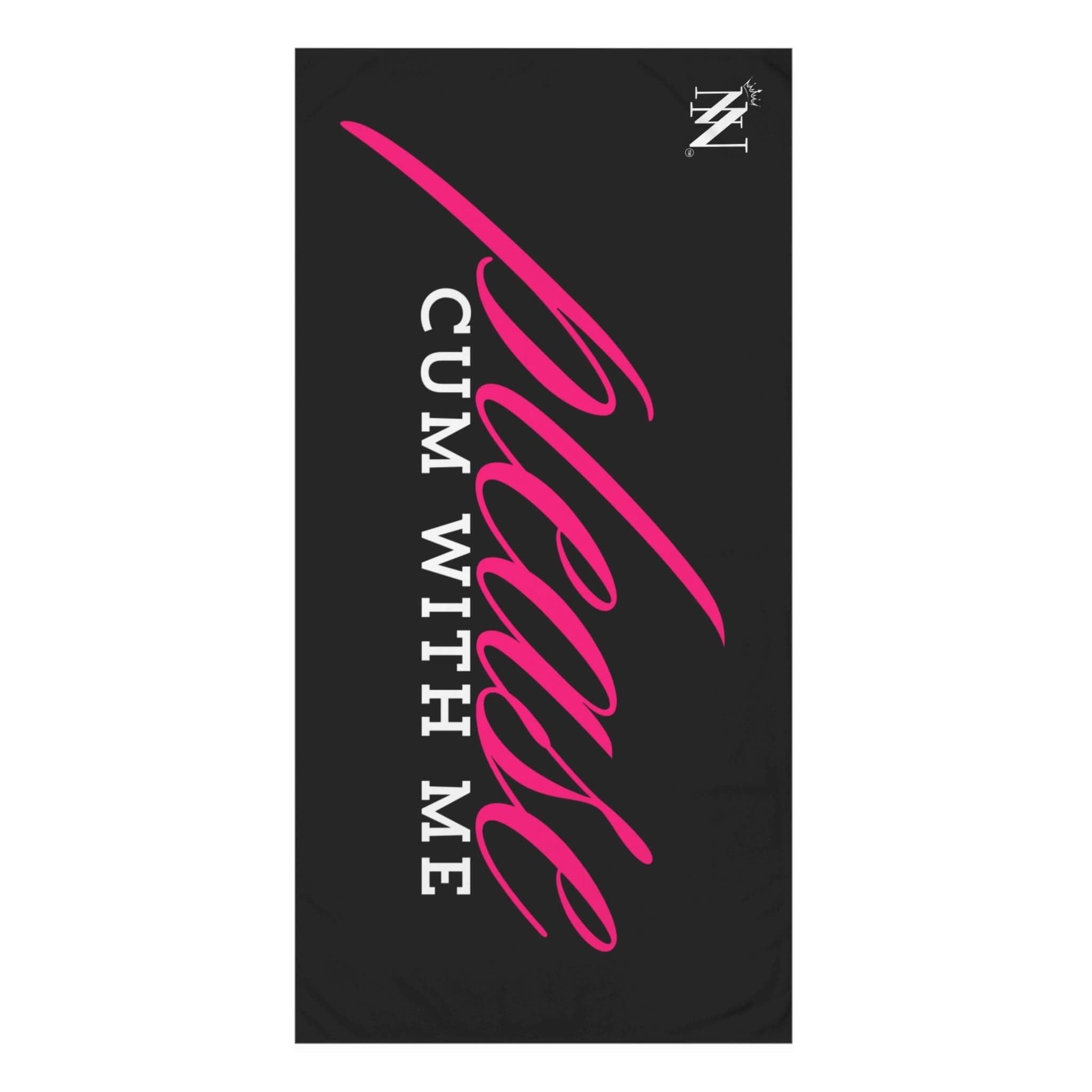 Please Cum With Me | Mix & Match Naughty XL Fun-Flirty Lovers’ Towels