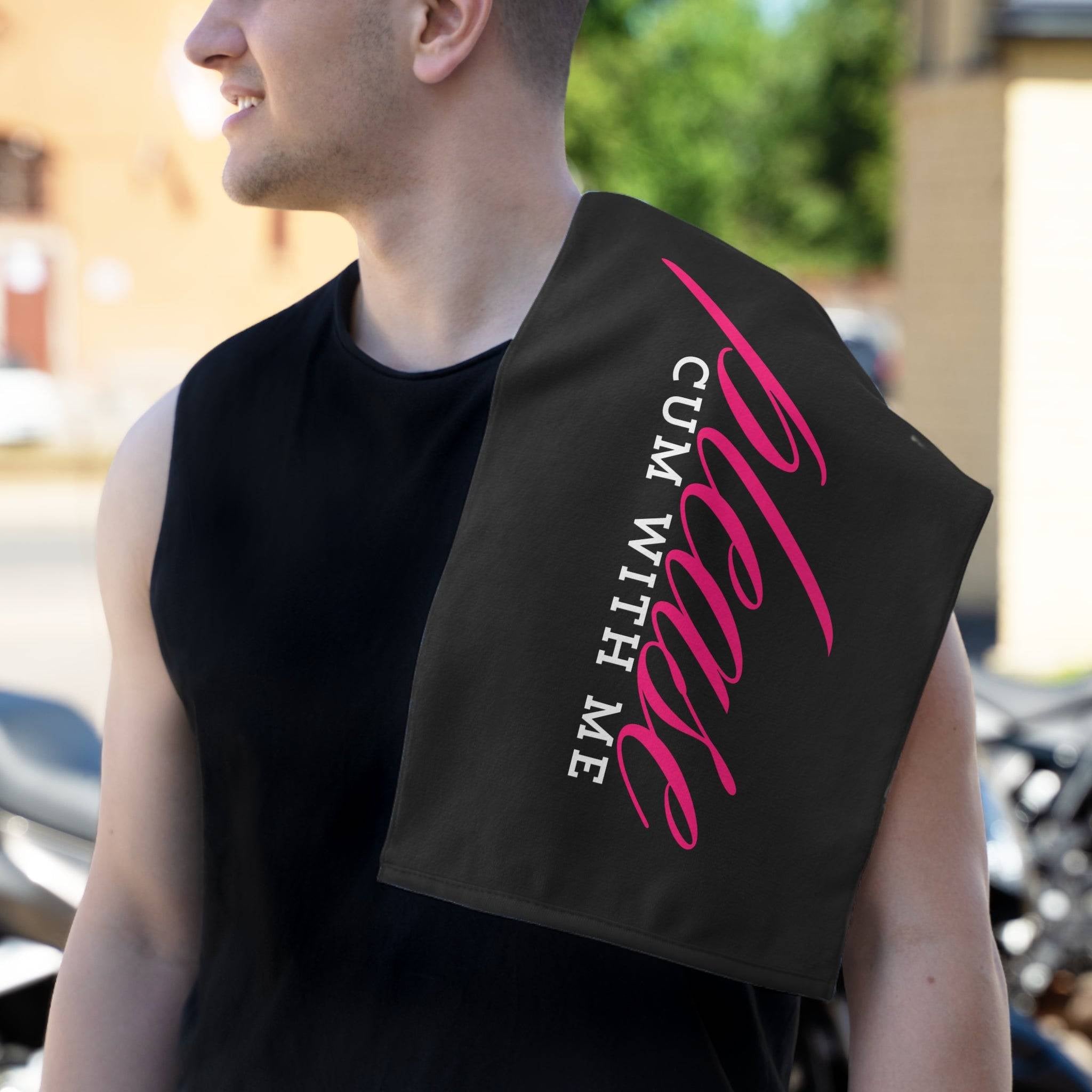Please Cum With | Mix & Match Soft Fun-Flirty Lovers’ Towels