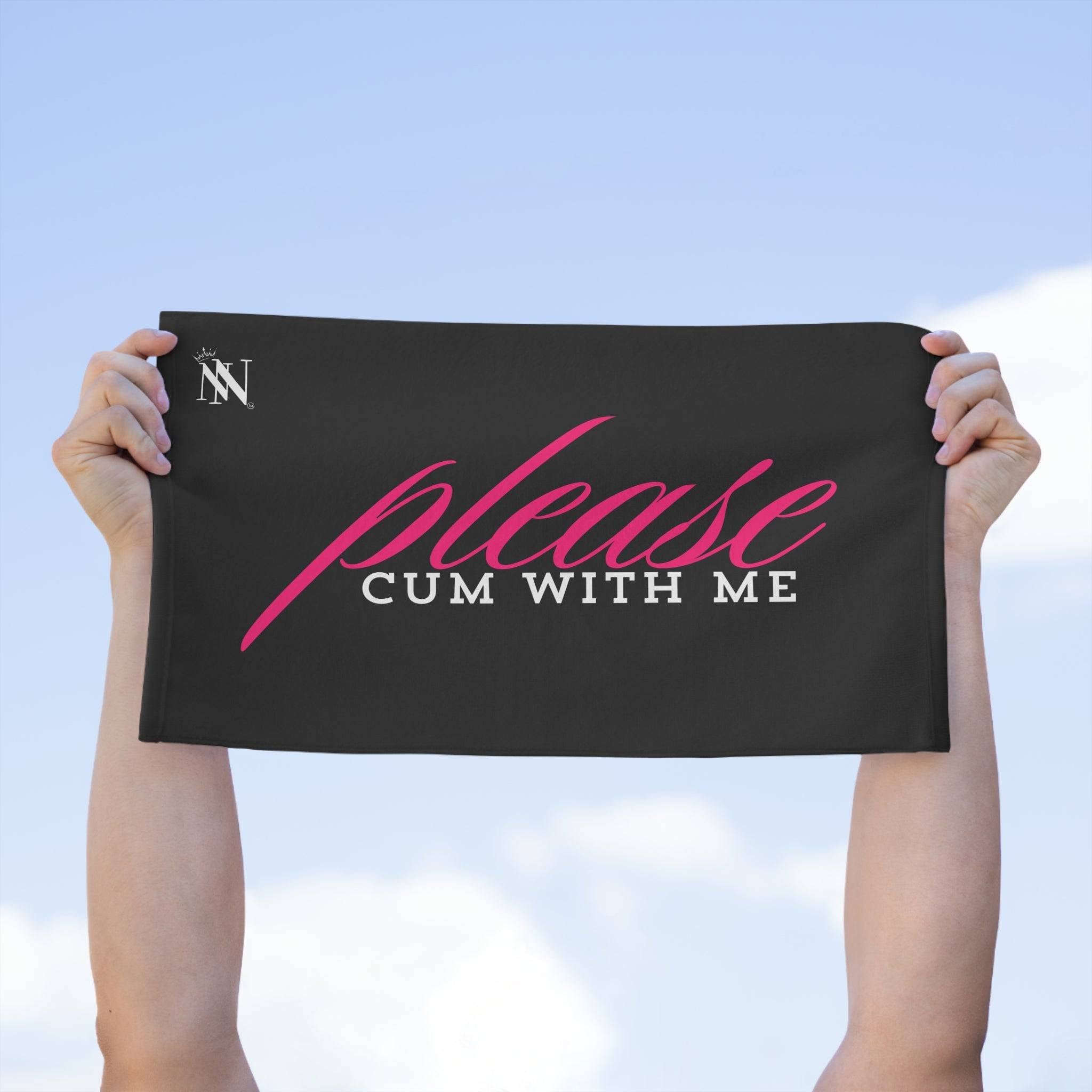 Please Cum With | Mix & Match Soft Fun-Flirty Lovers’ Towels