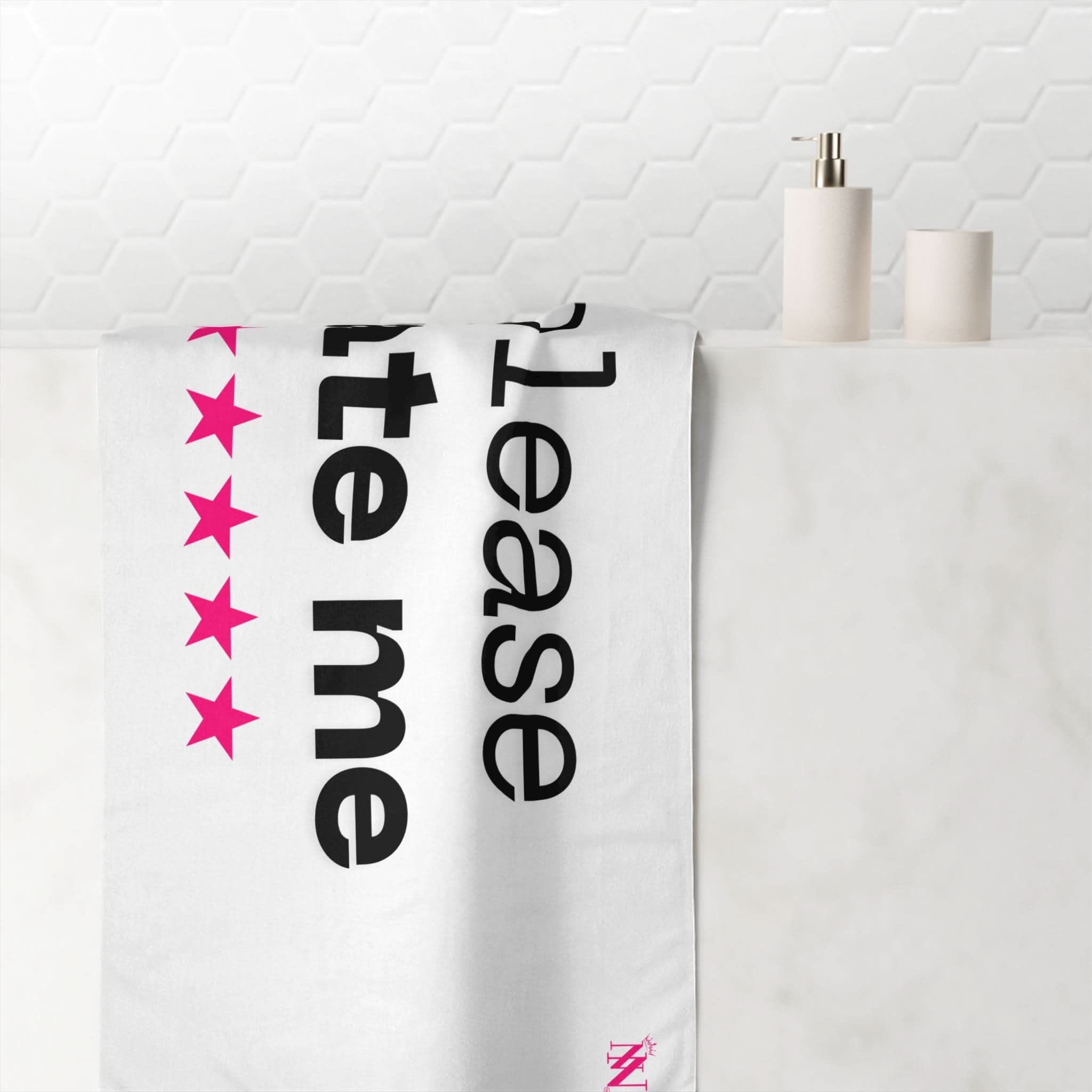 Please Rate Me | Mix & Match Naughty XL Fun-Flirty Lovers’ Towels