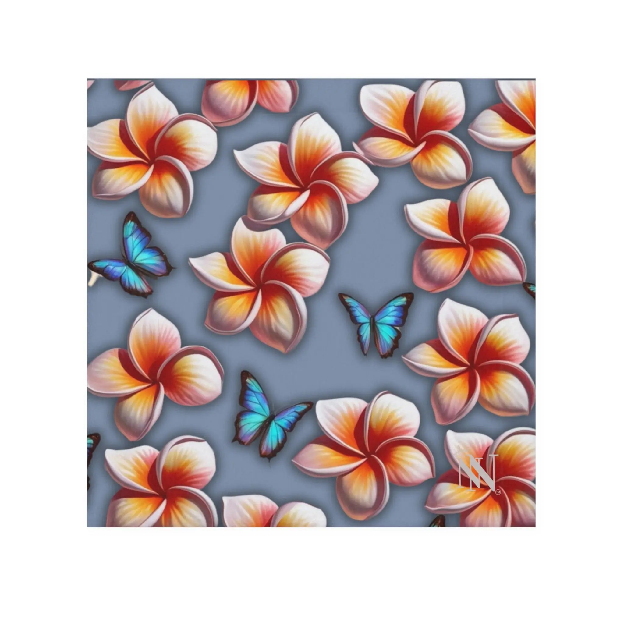 Pleasure in Plumeria | Mix & Match Lils’ Fun-Flirty Lovers’ Towels