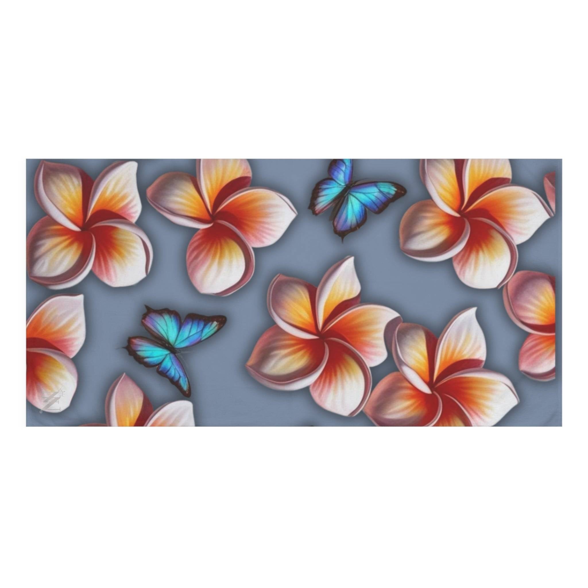 Pleasure in Plumeria | Mix & Match Naughty XL Fun-Flirty Lovers’ Towels