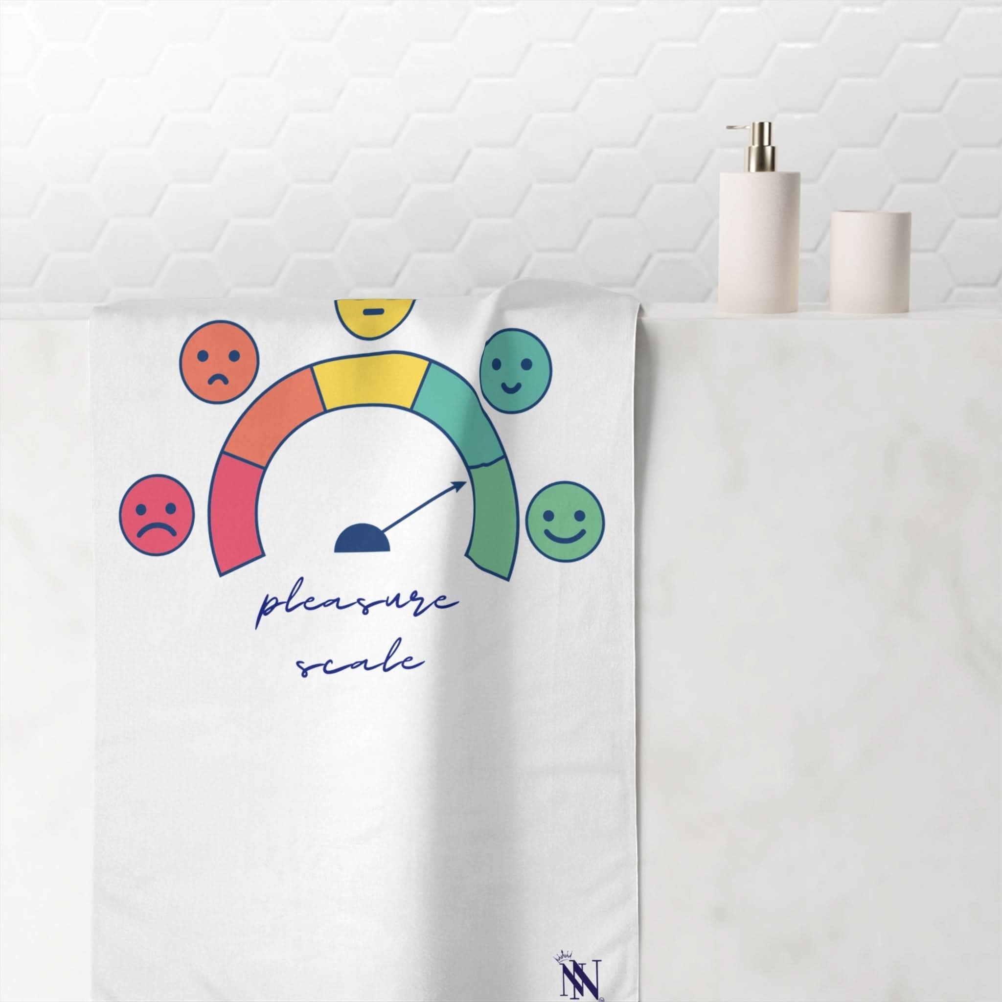 Pleasure Scale | Mix & Match Naughty XL Fun-Flirty Lovers’ Towels