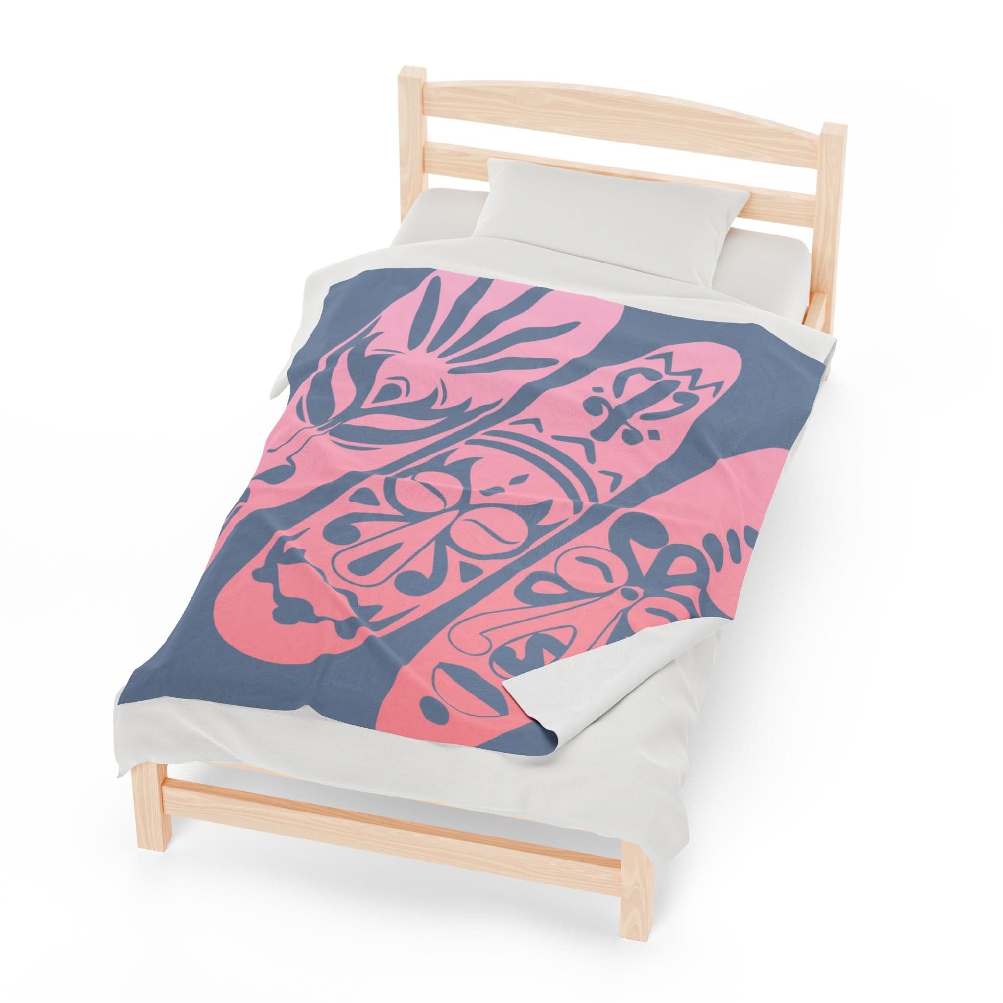Polynesian Tiki | Mix & Match Fun-Flirty Lovers’ Blankets