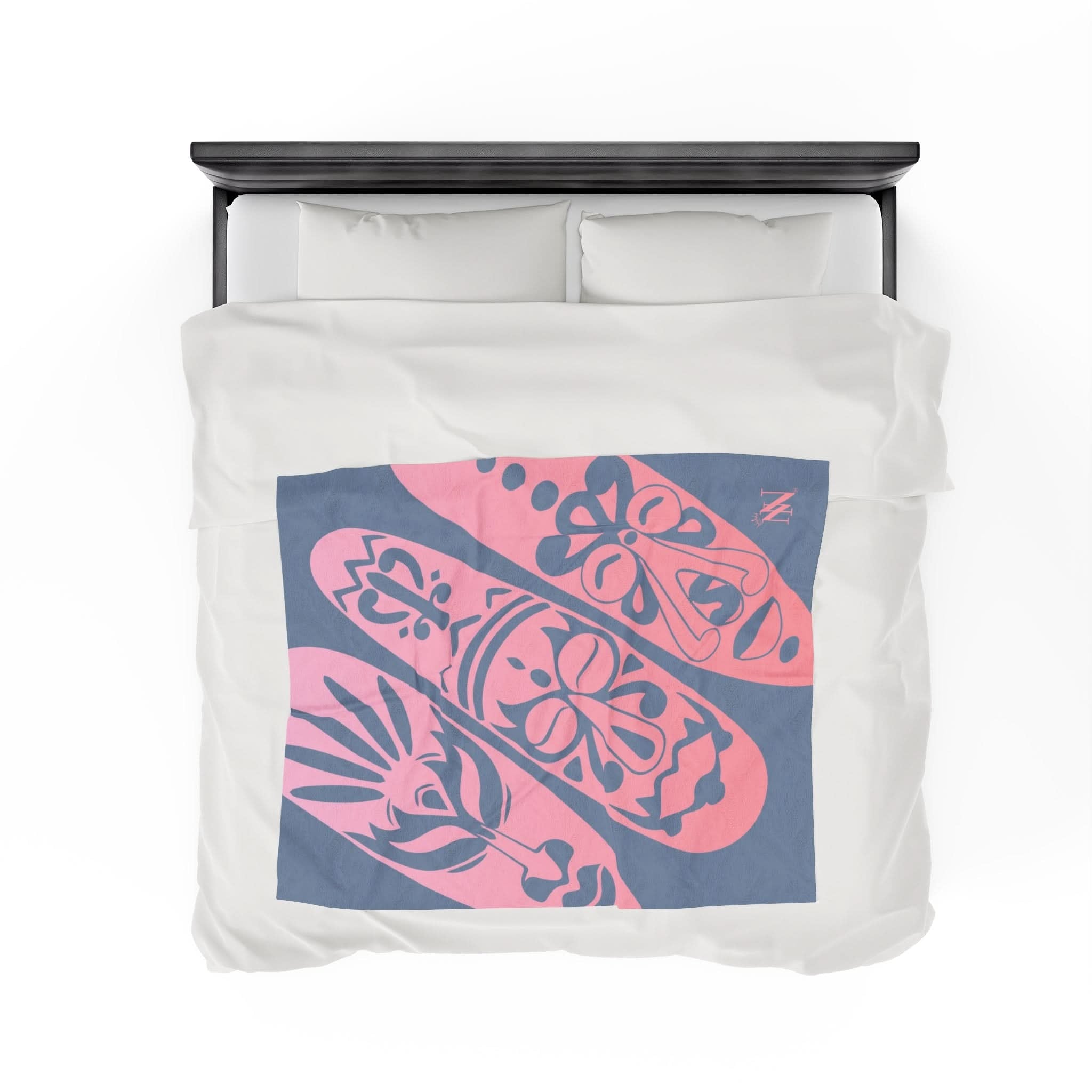 Polynesian Tiki | Mix & Match Fun-Flirty Lovers’ Blankets