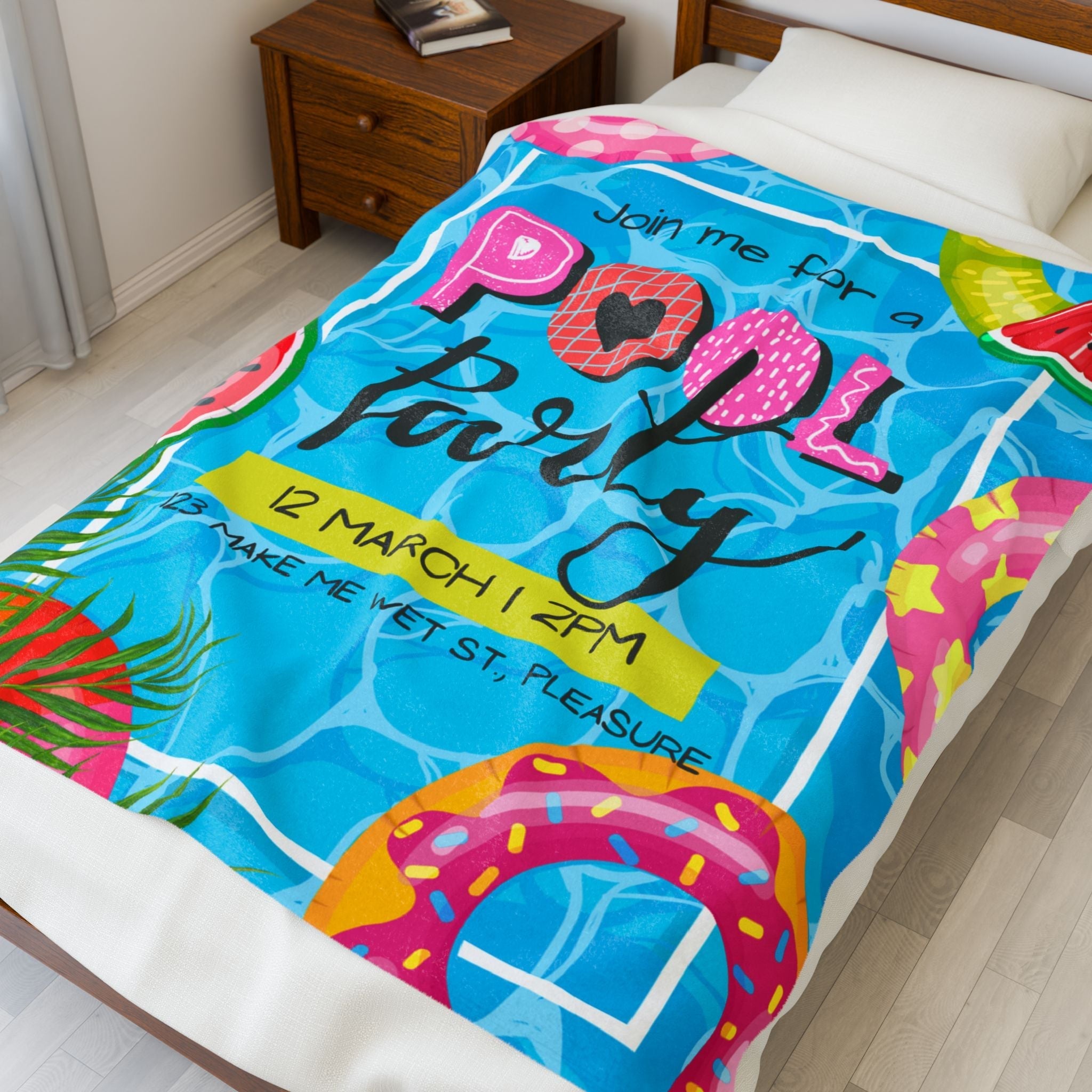 Pool Party | Mix & Match Fun-Flirty Lovers’ Blankets
