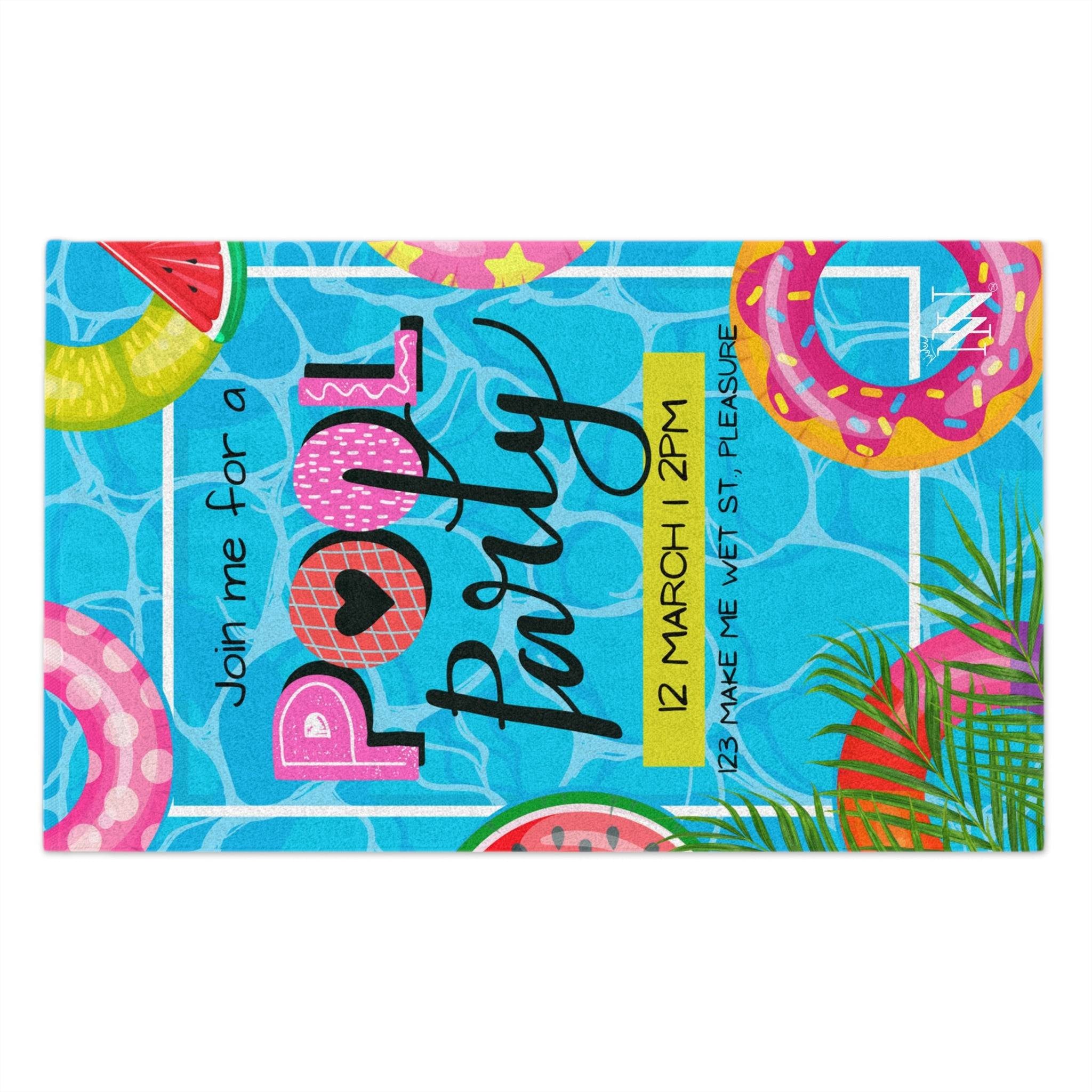Pool Party | Mix & Match Soft Fun-Flirty Lovers’ Towels