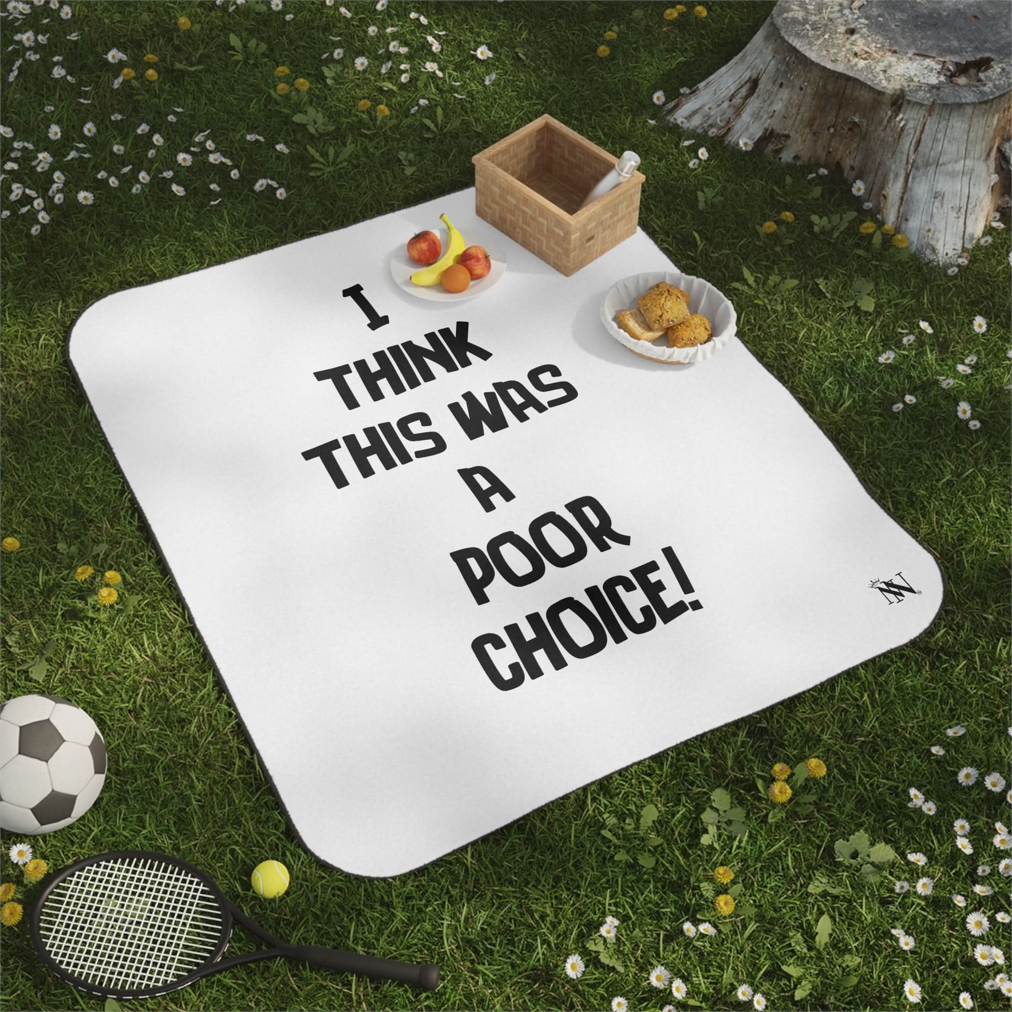 Poor Choice | Mix Match Fun-Flirty Lovers’ Water-Resistant Blankets