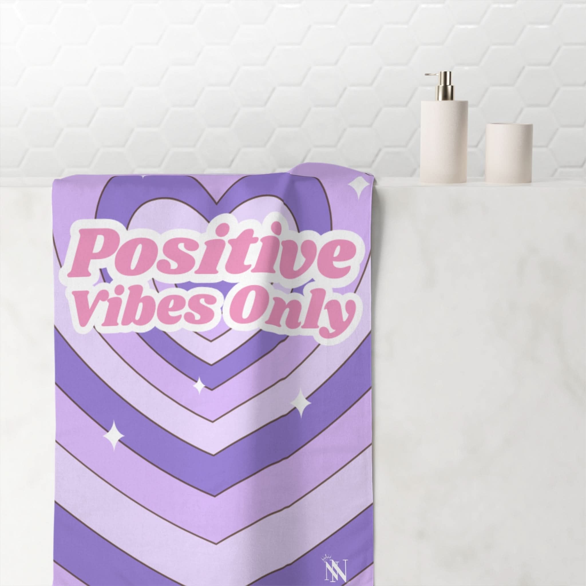 Positive Vibes Only | Mix & Match Naughty XL Fun-Flirty Lovers’ Towels