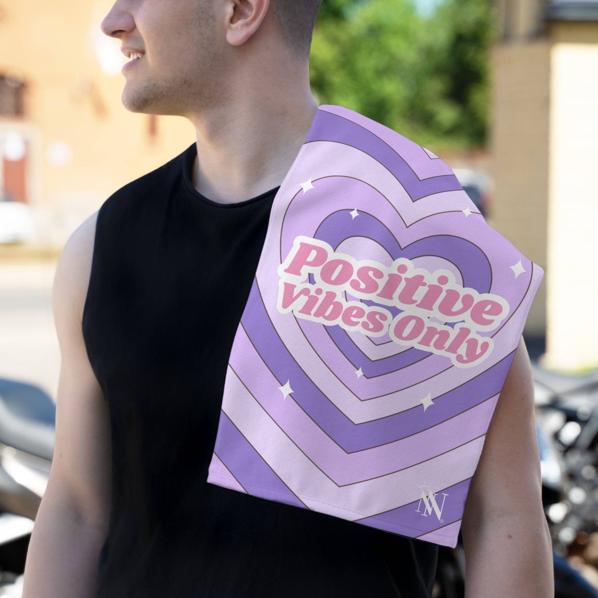 Positive Vibes Only | Mix & Match Soft Fun-Flirty Lovers’ Towels