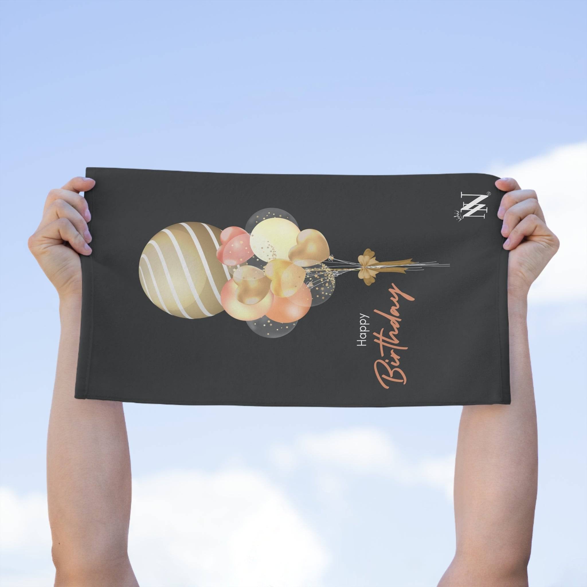 Pretty Happy Birthday | Mix & Match Soft Fun-Flirty Lovers’ Towels