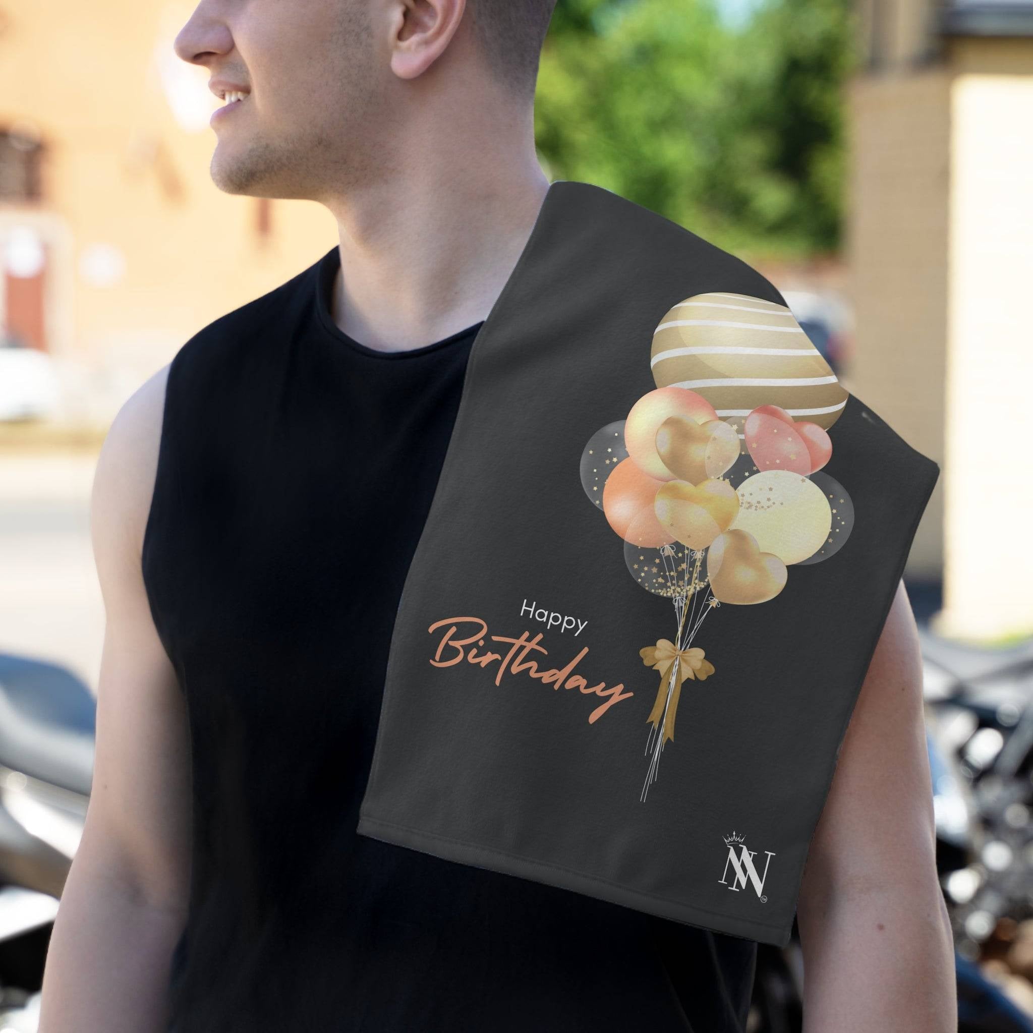 Pretty Happy Birthday | Mix & Match Soft Fun-Flirty Lovers’ Towels