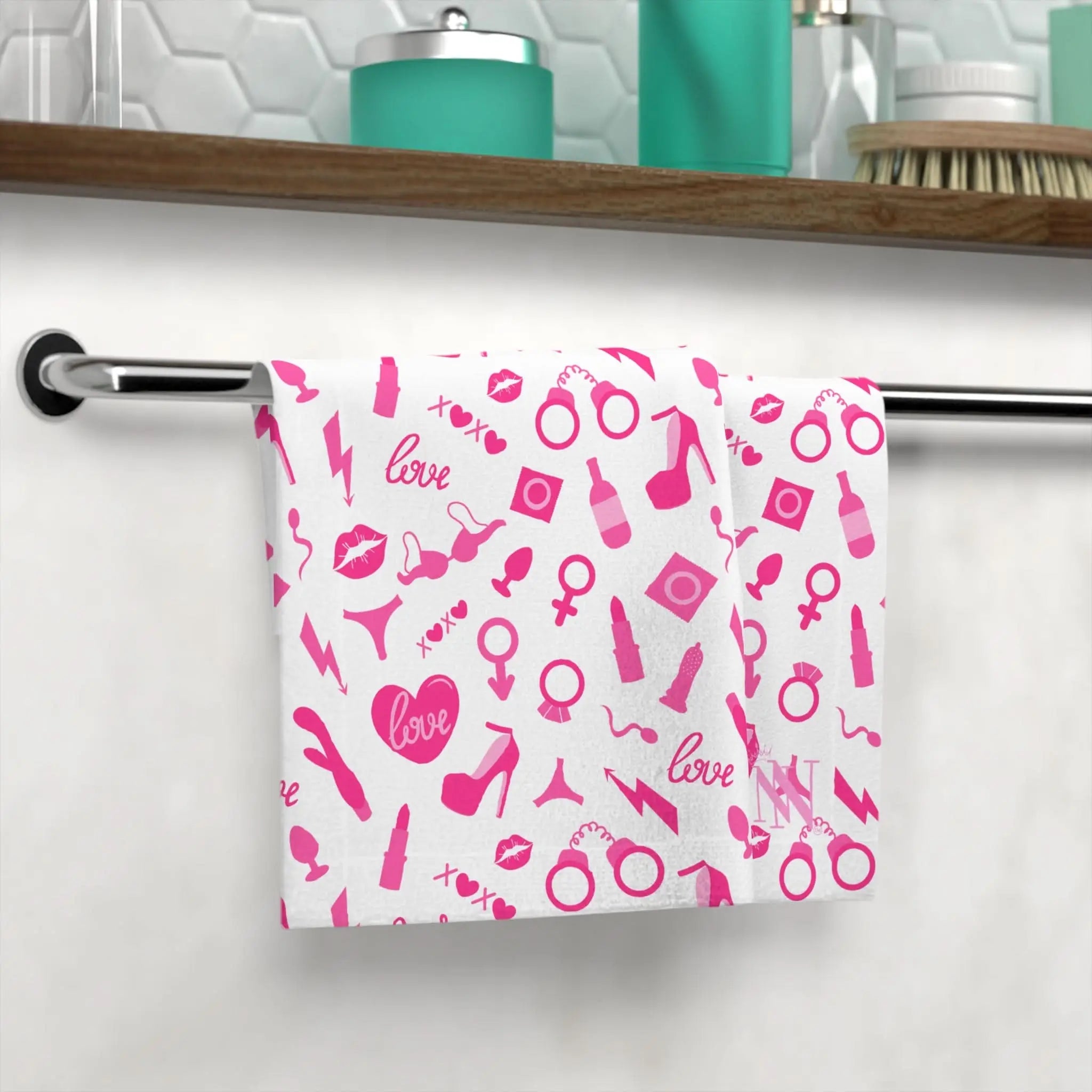 Pretty In Pink | Mix & Match Lils’ Fun-Flirty Lovers’ Towels