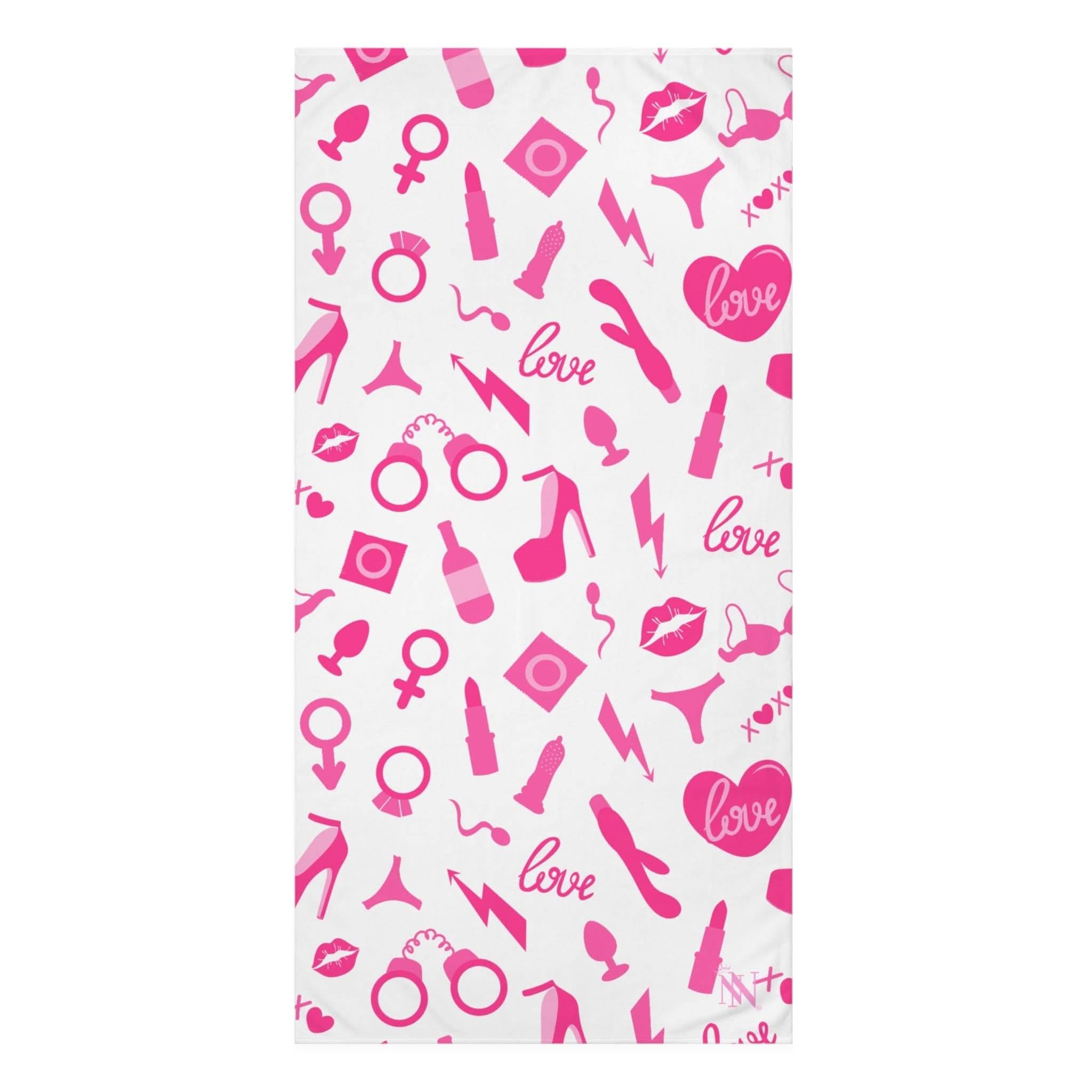 Pretty In Pink | Mix & Match Naughty XL Fun-Flirty Lovers’ Towels