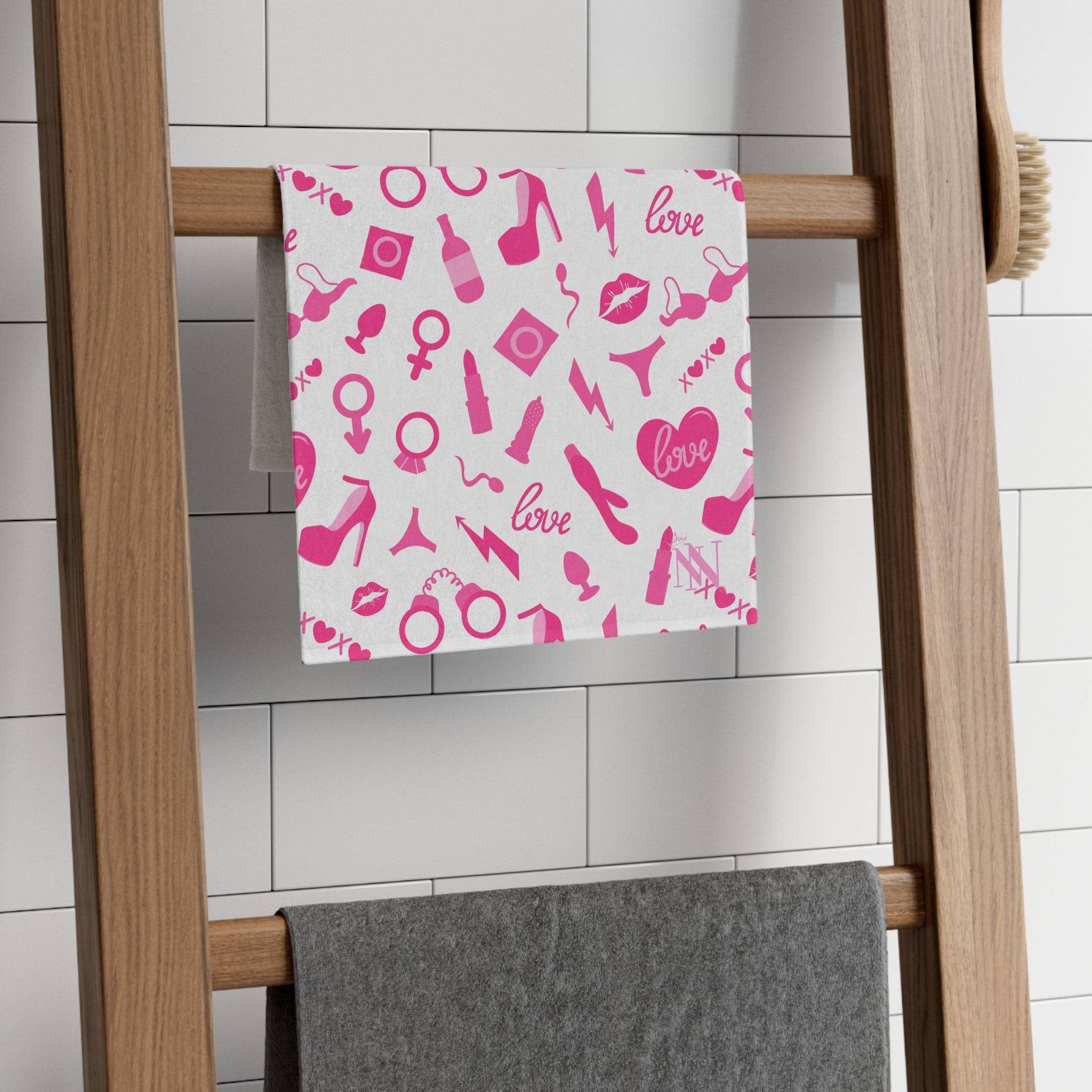 Pretty in Pink | Mix & Match Soft Fun-Flirty Lovers’ Towels