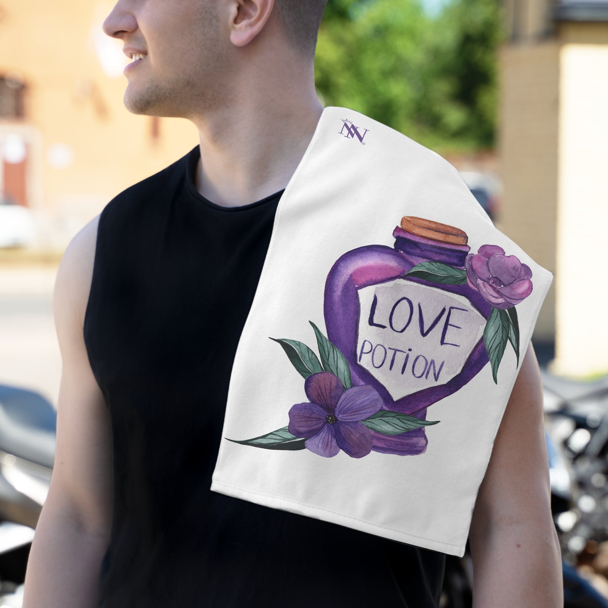 Pretty Love Potion | Mix & Match Soft Fun-Flirty Lovers’ Towels