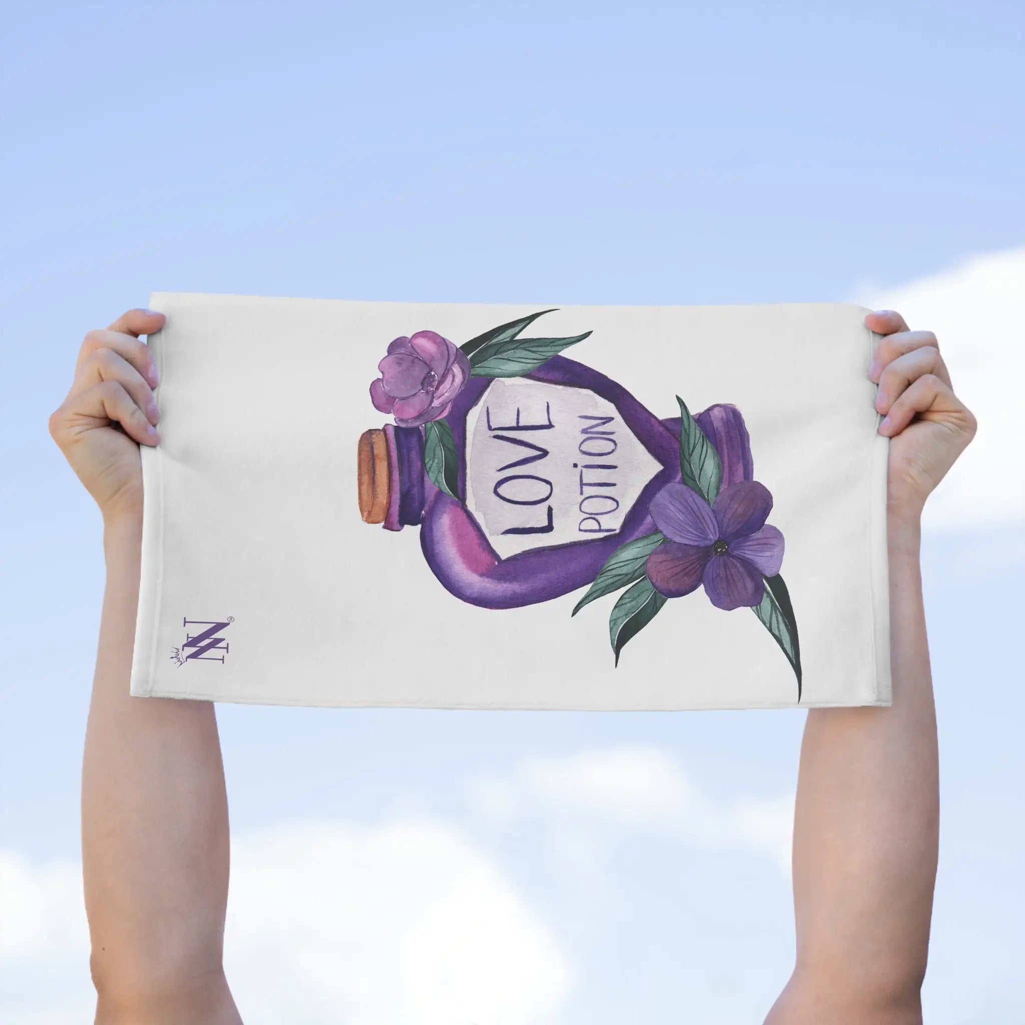 Pretty Love Potion | Mix & Match Soft Fun-Flirty Lovers’ Towels