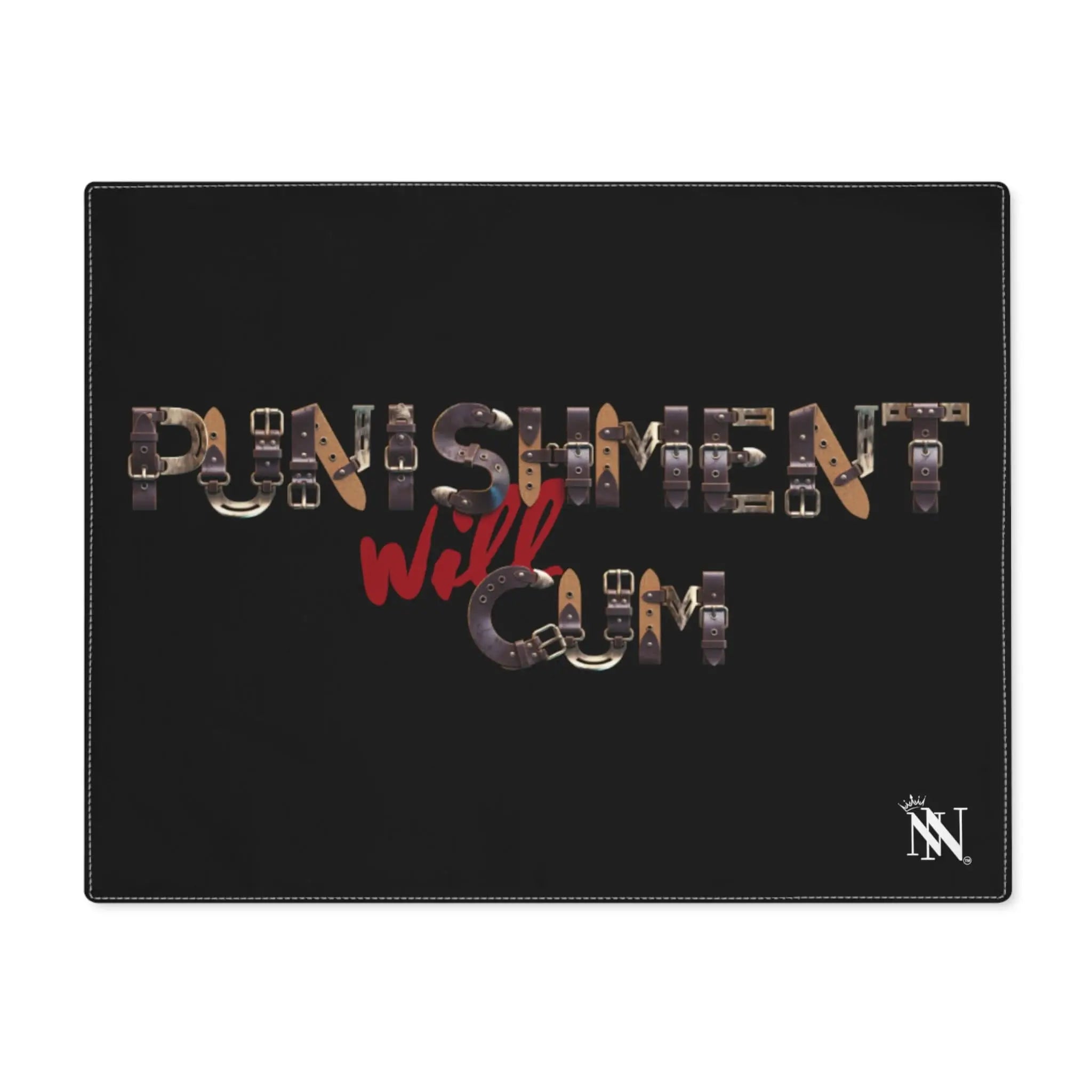 Punishment will Cum Black | Mix & Match Playful Fun-Flirty Lovers’ Toy Mats