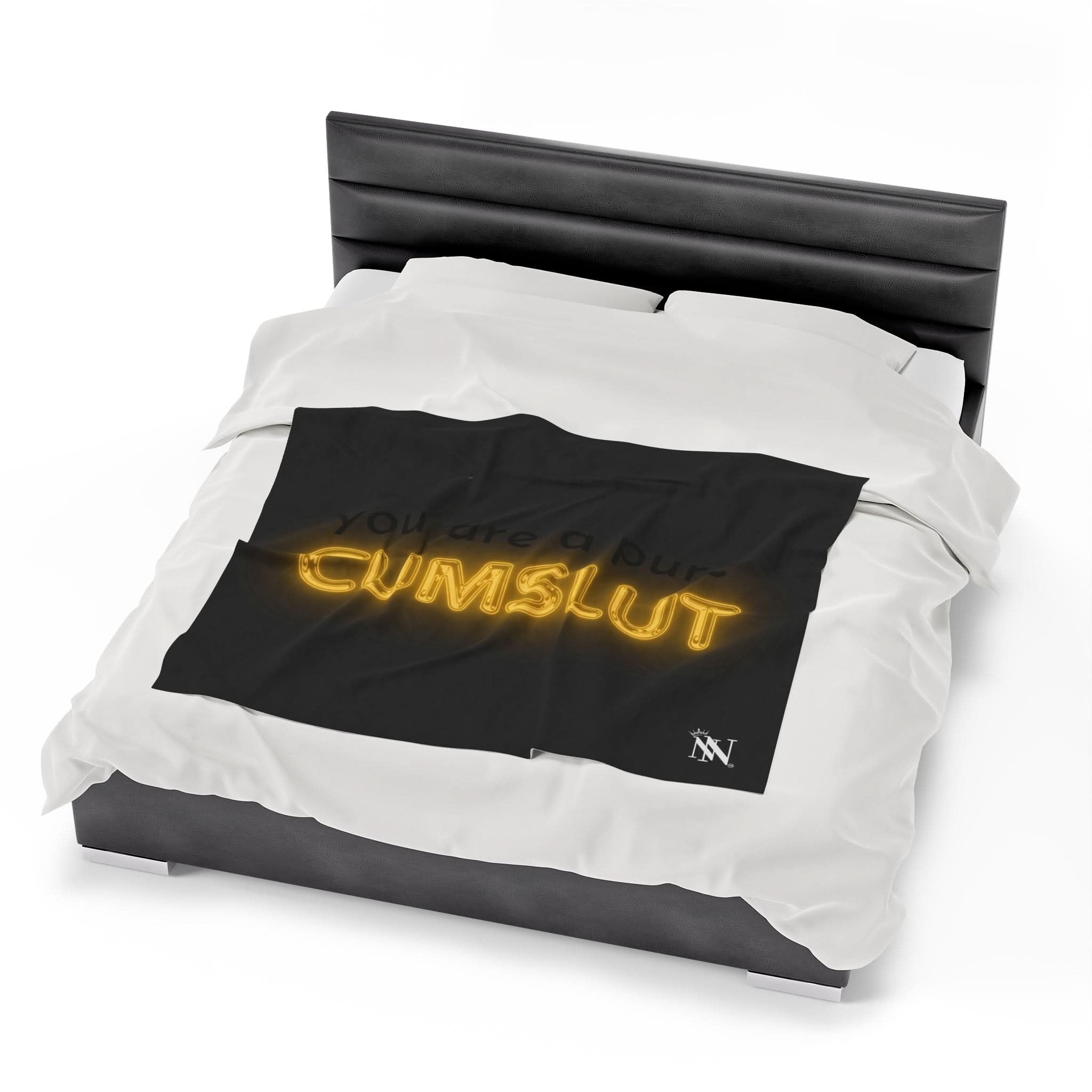 Pure Cum Slut | Mix & Match Fun-Flirty Loversā Blankets
