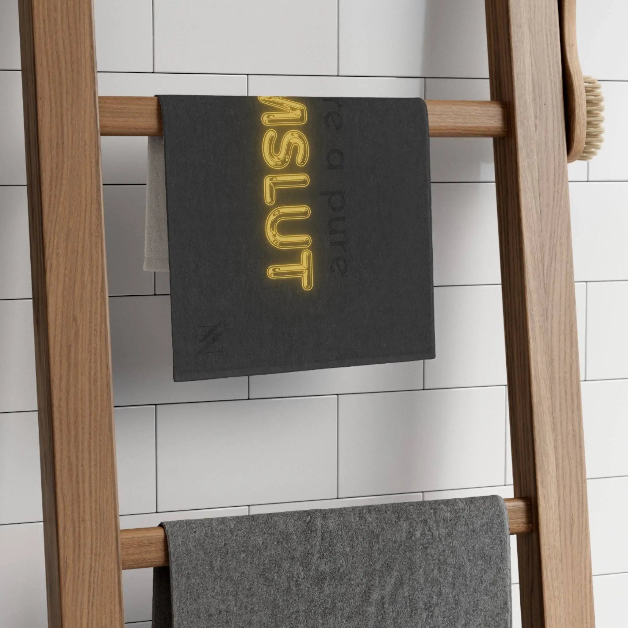 Pure Cum Slut | Mix & Match Soft Fun-Flirty Lovers’ Towels