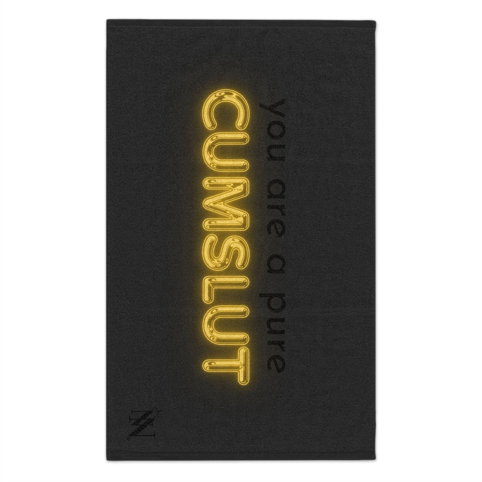 Pure Cum Slut | Mix & Match Soft Fun-Flirty Lovers’ Towels