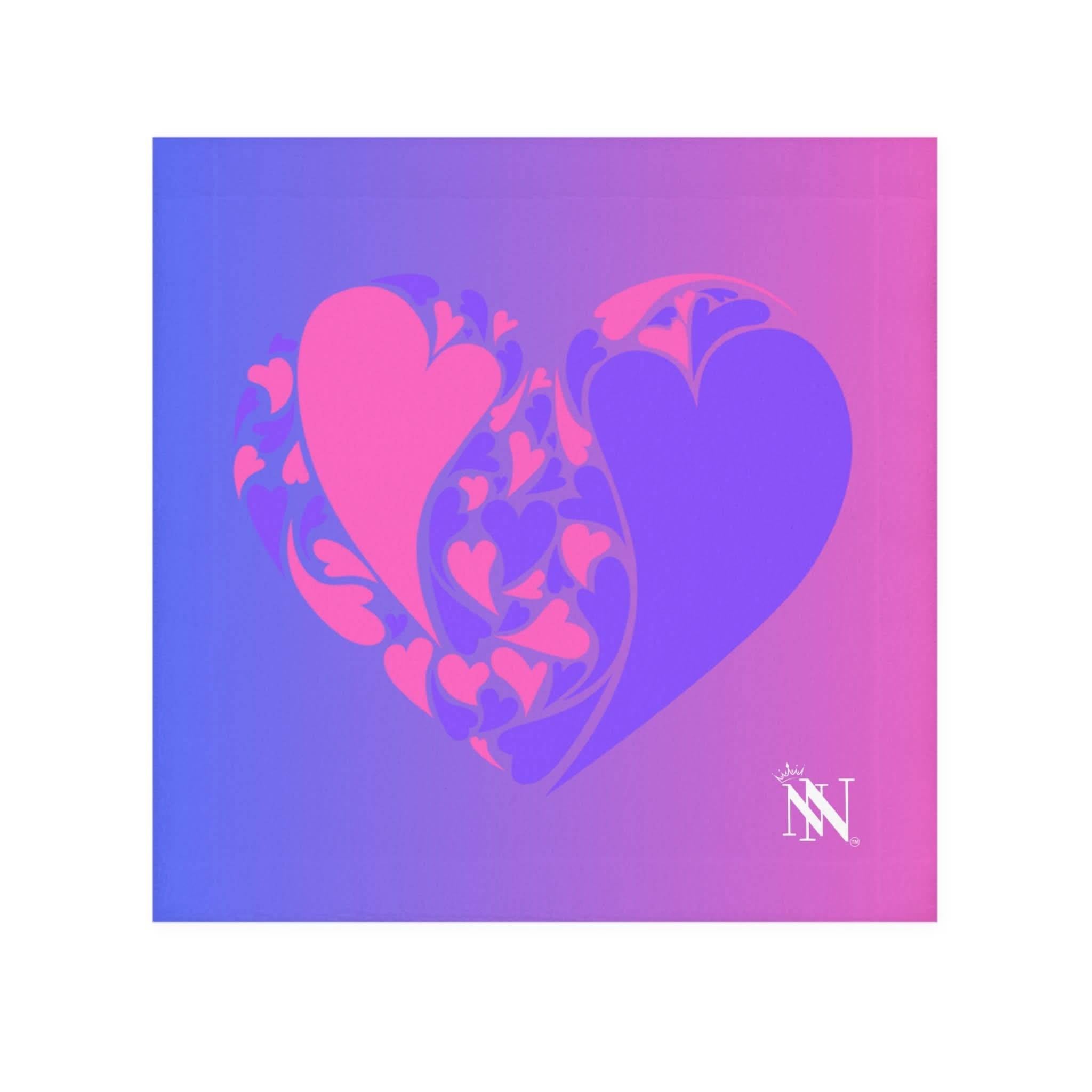 Purple Ombre Heart | Mix & Match Lils’ Fun-Flirty Lovers’ Towels
