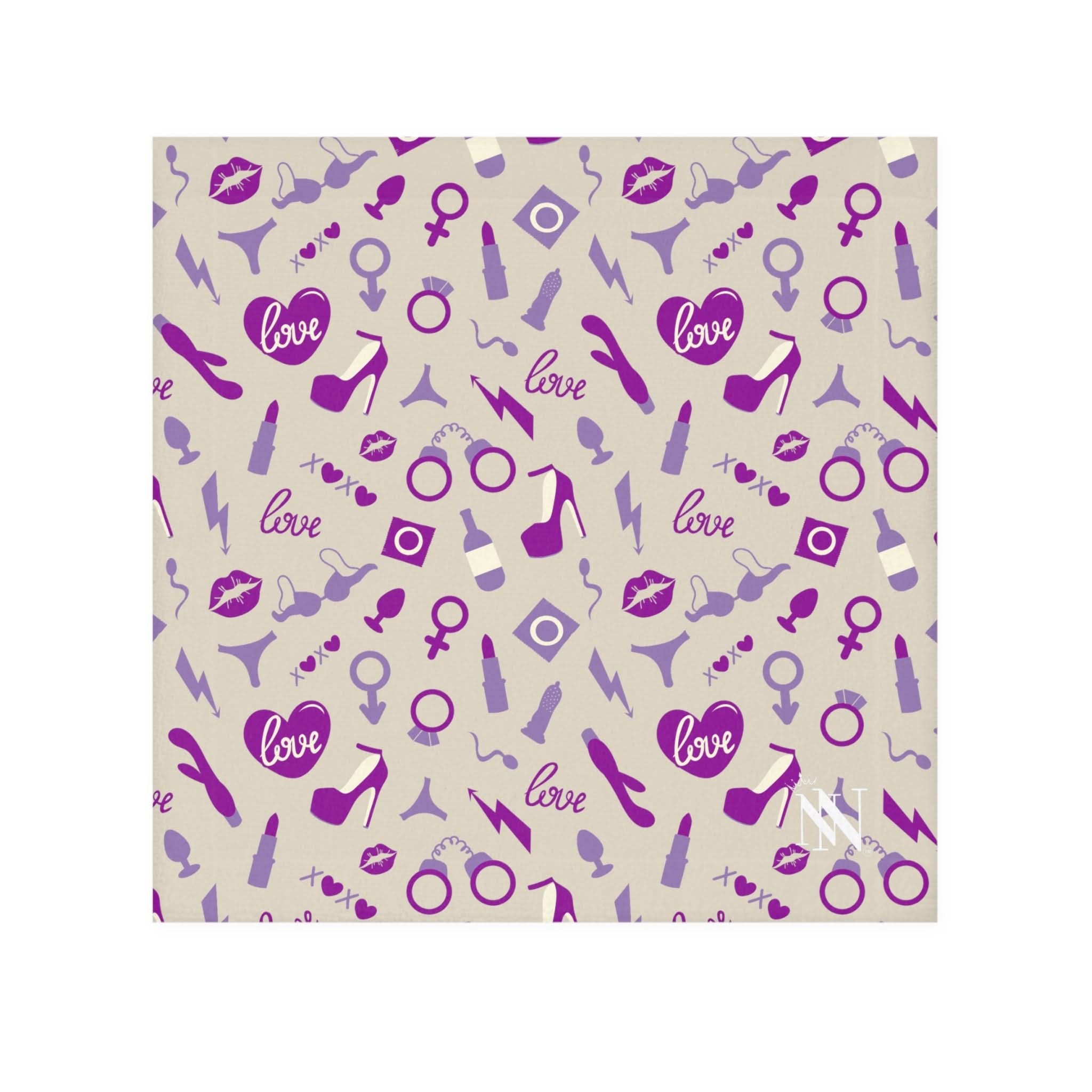 Purple Sex Toys | Mix & Match Lils’ Fun-Flirty Lovers’ Towels