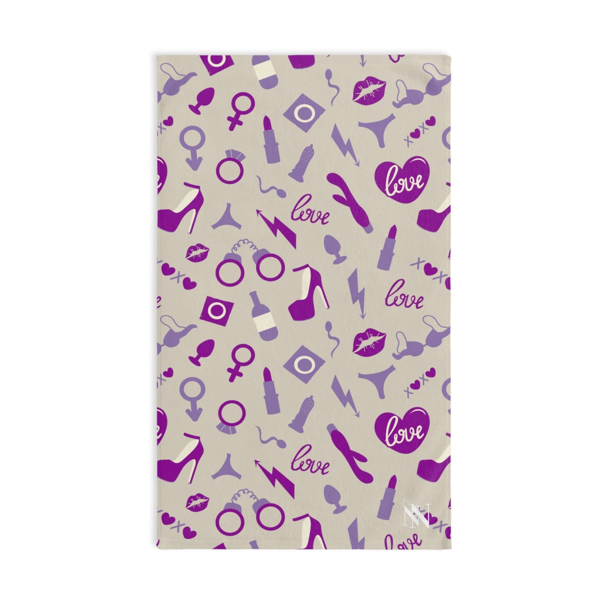 Purple Sex Toys | Mix & Match Original Fun-Flirty Lovers’ Towels